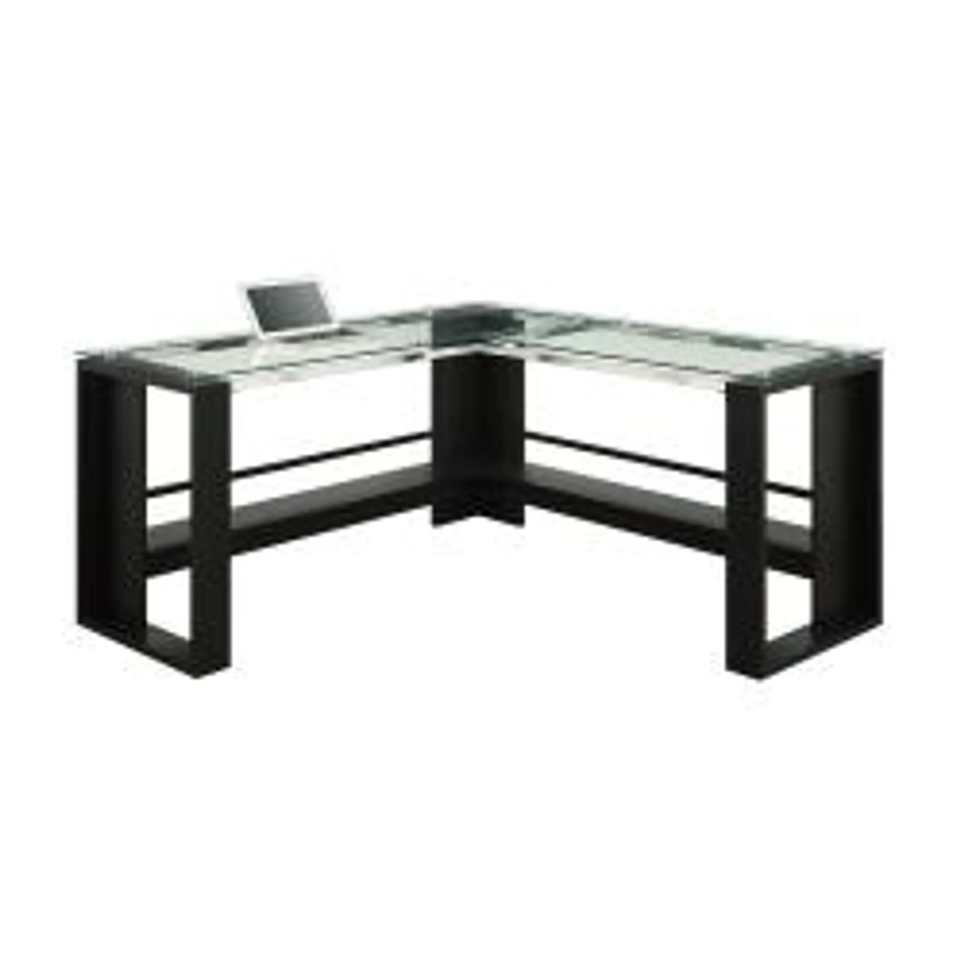 Whalen® Jasper 60"W L-Shape Corner Desk, Espresso