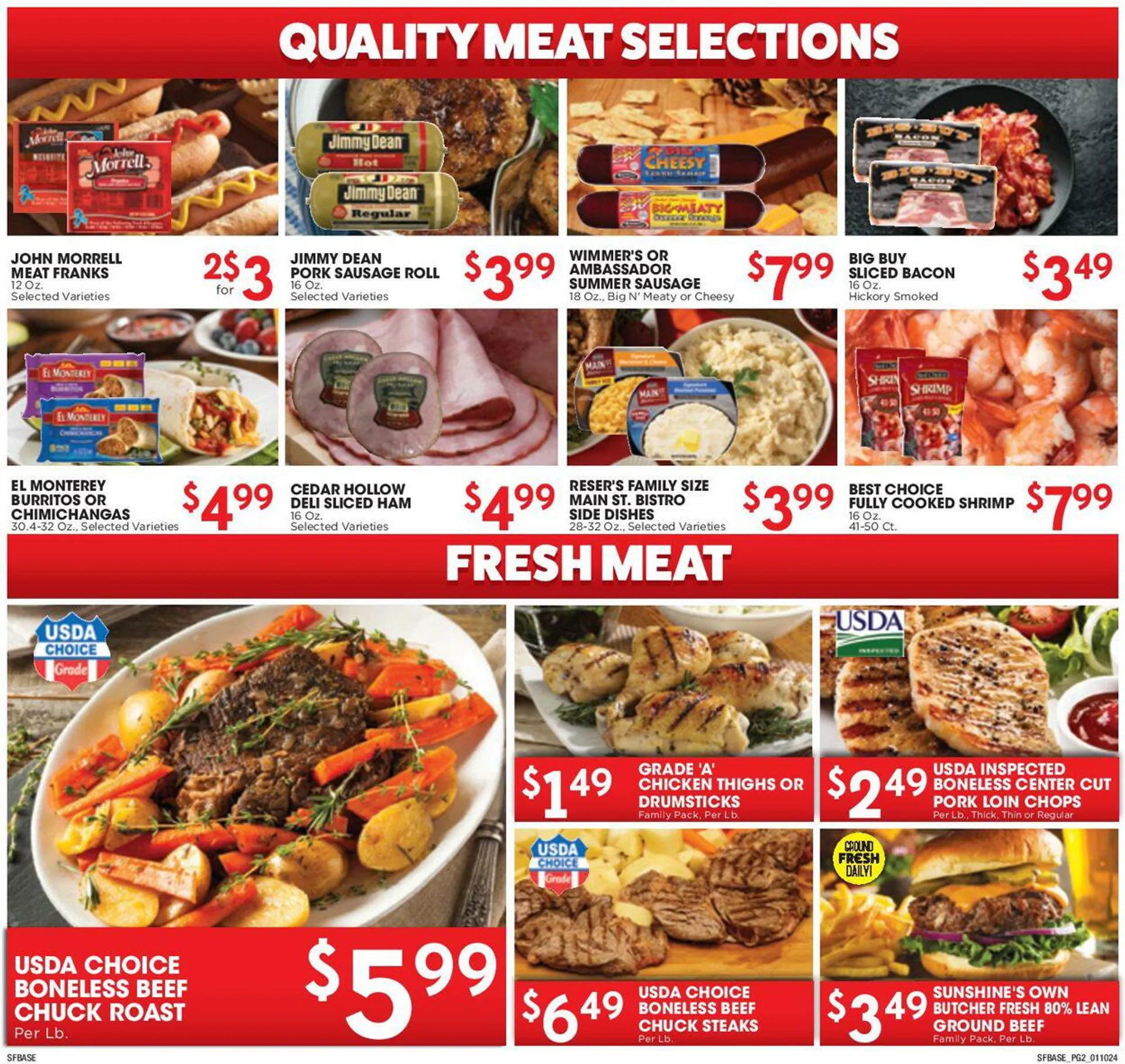 Weekly ad Sunshine Foods from January 10 to January 16 2024 - Page 2