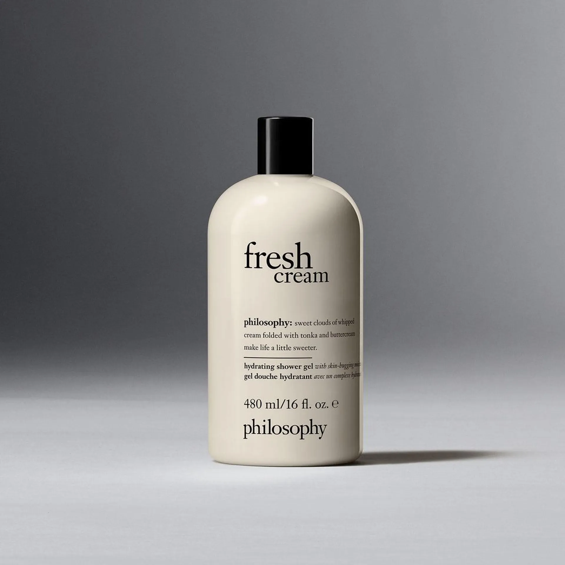 fresh cream hydrating shower gel