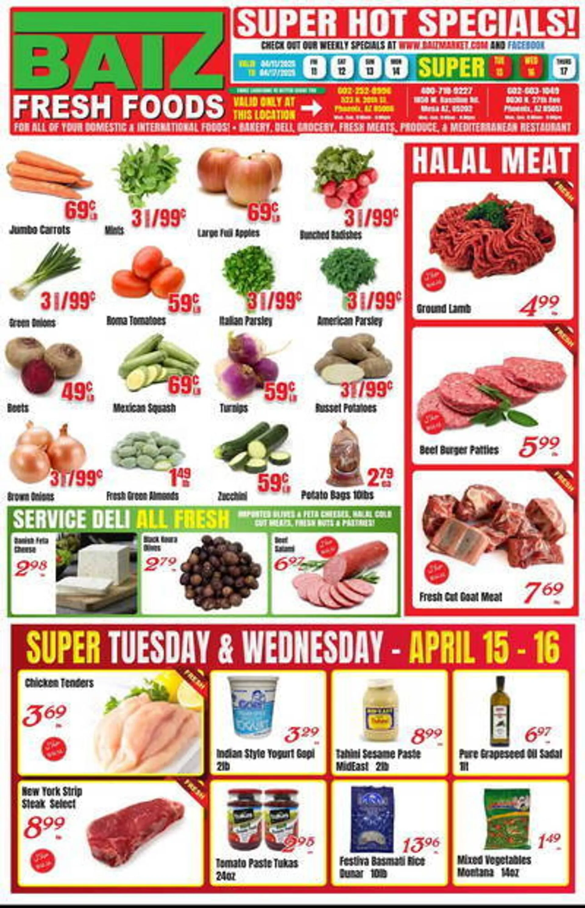 Baiz Market Place Weekly Ad - 1