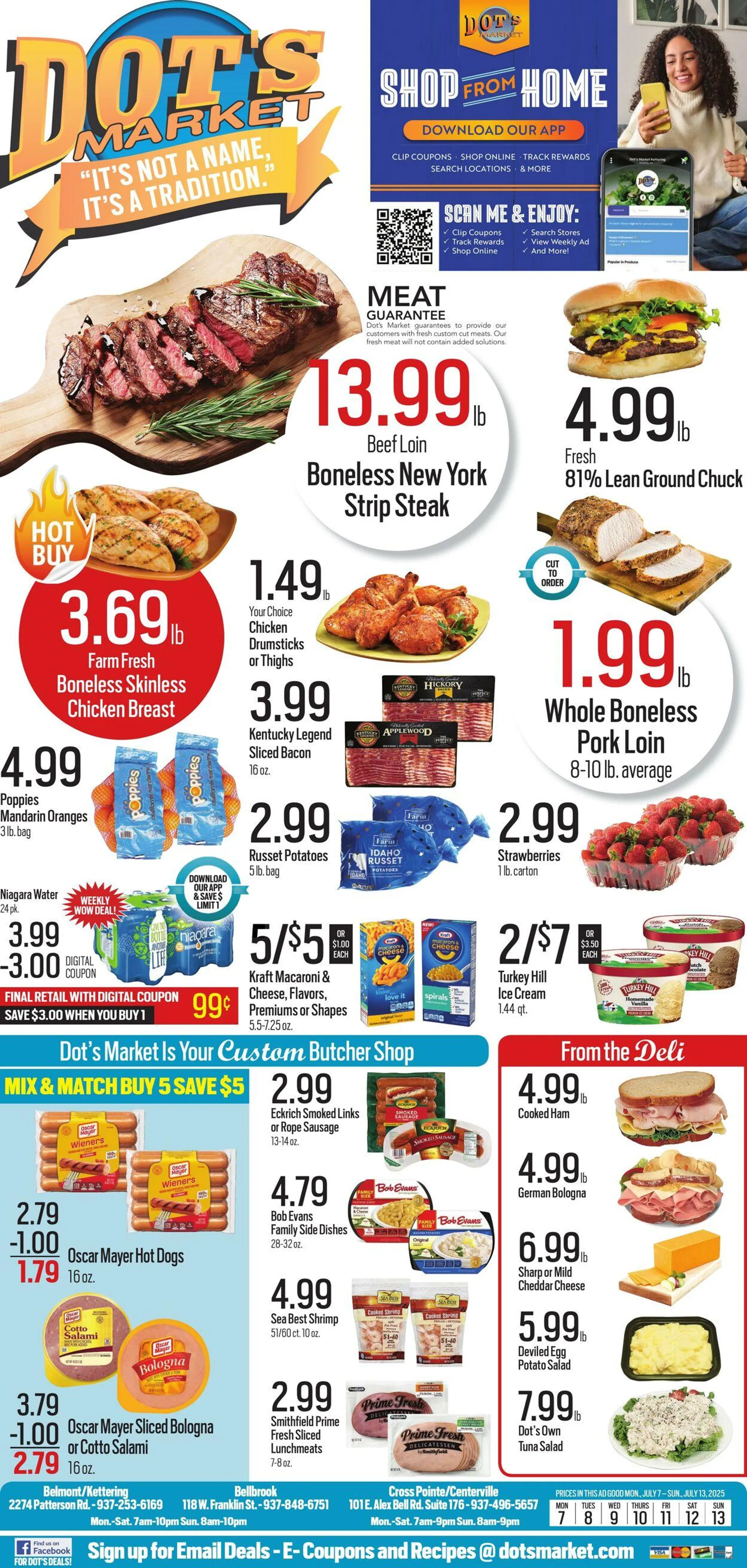 Weekly ad Dot's Market from July 7 to July 21 2025 - Page 1