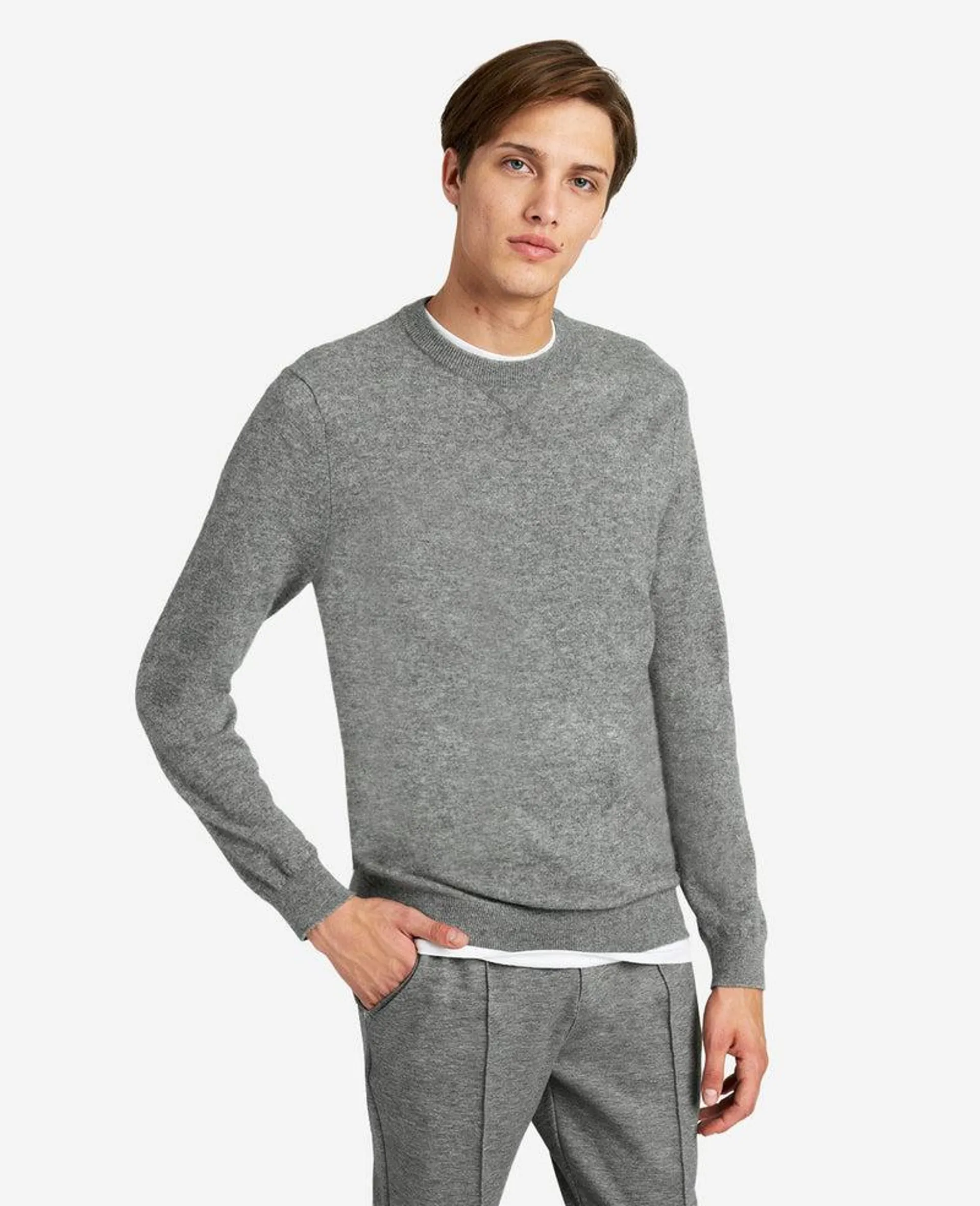 Site Exclusive! Crew Neck Cashmere Sweater