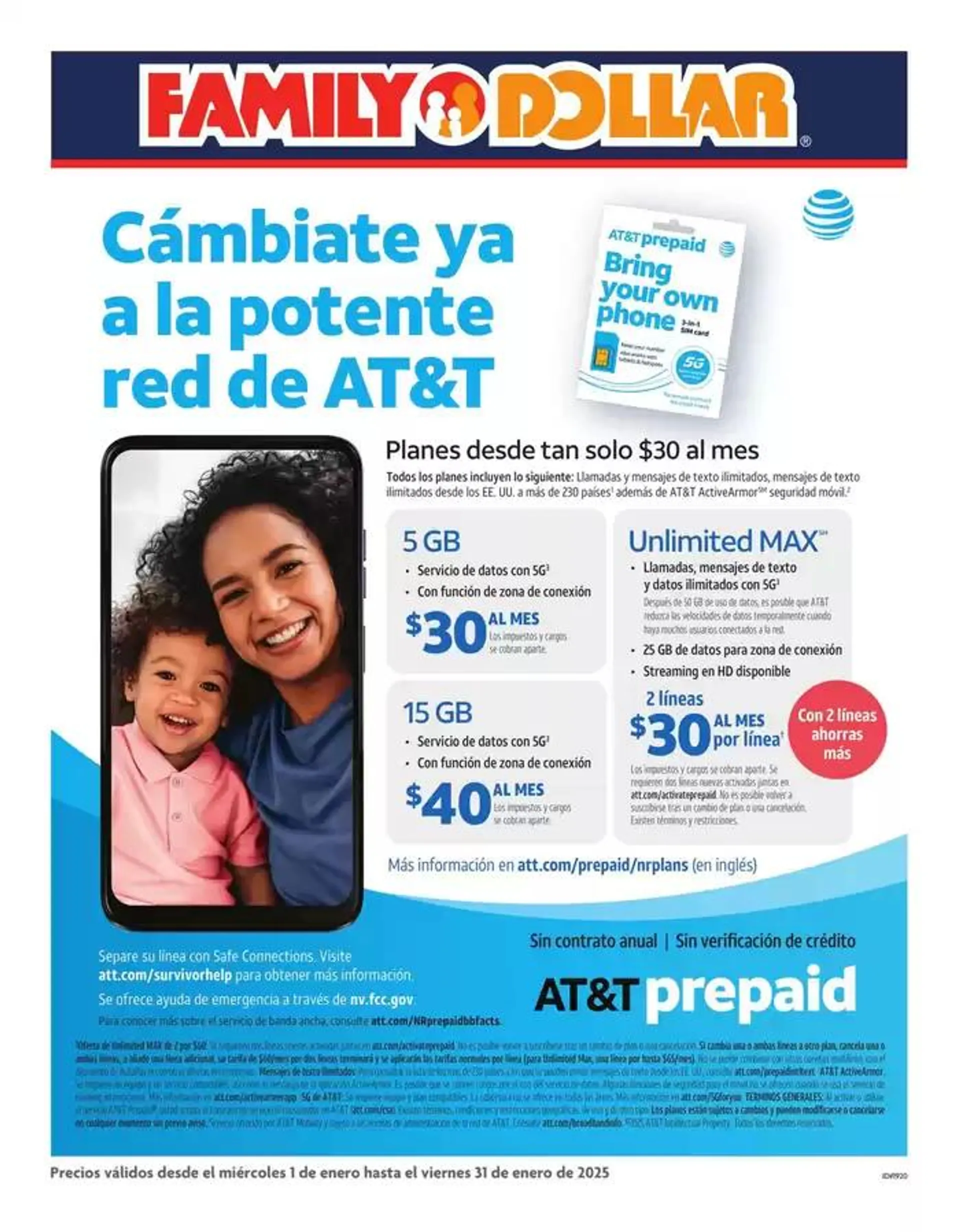 Weekly ad AT&T/Tracfone from January 1 to January 31 2025 - Page 2