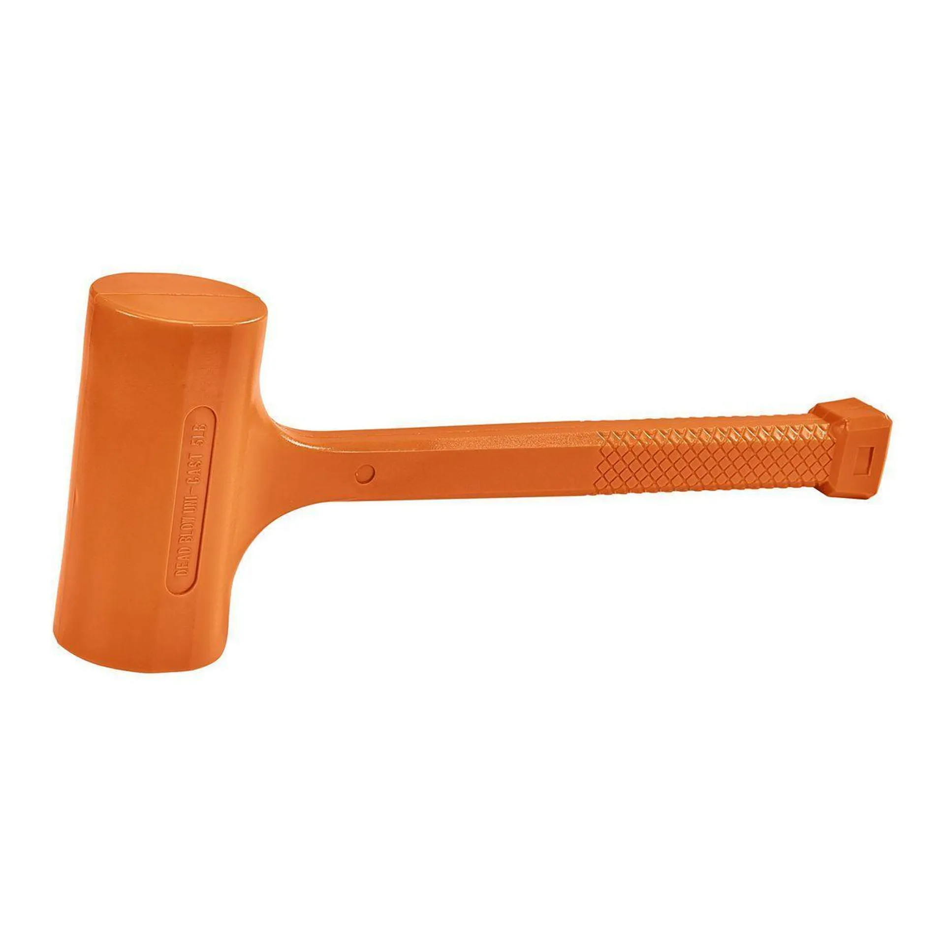 PITTSBURGH 5 lb. Neon Orange Dead Blow Hammer