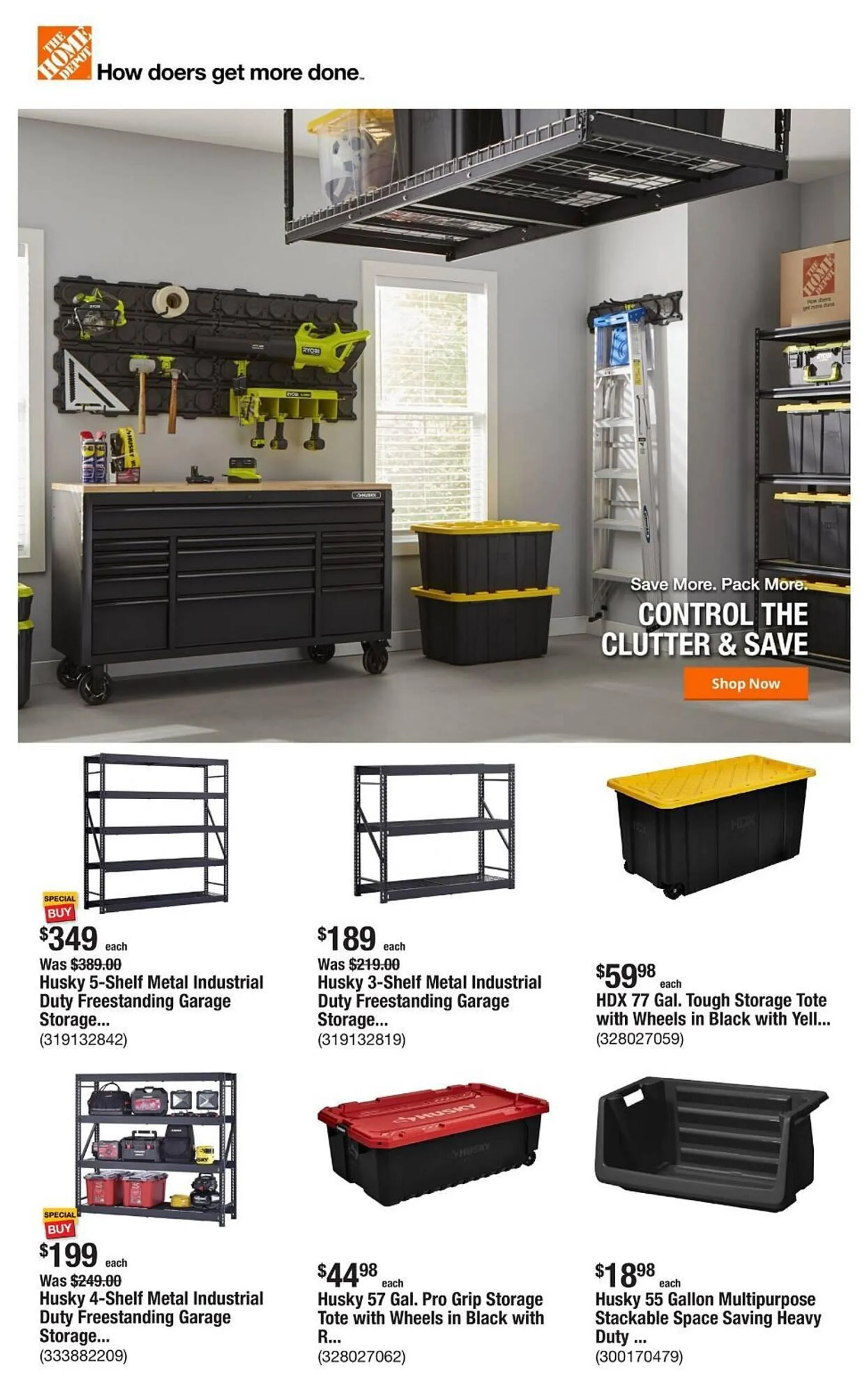 Weekly ad The Home Depot Weekly Ad from July 10 to July 17 2025 - Page 1