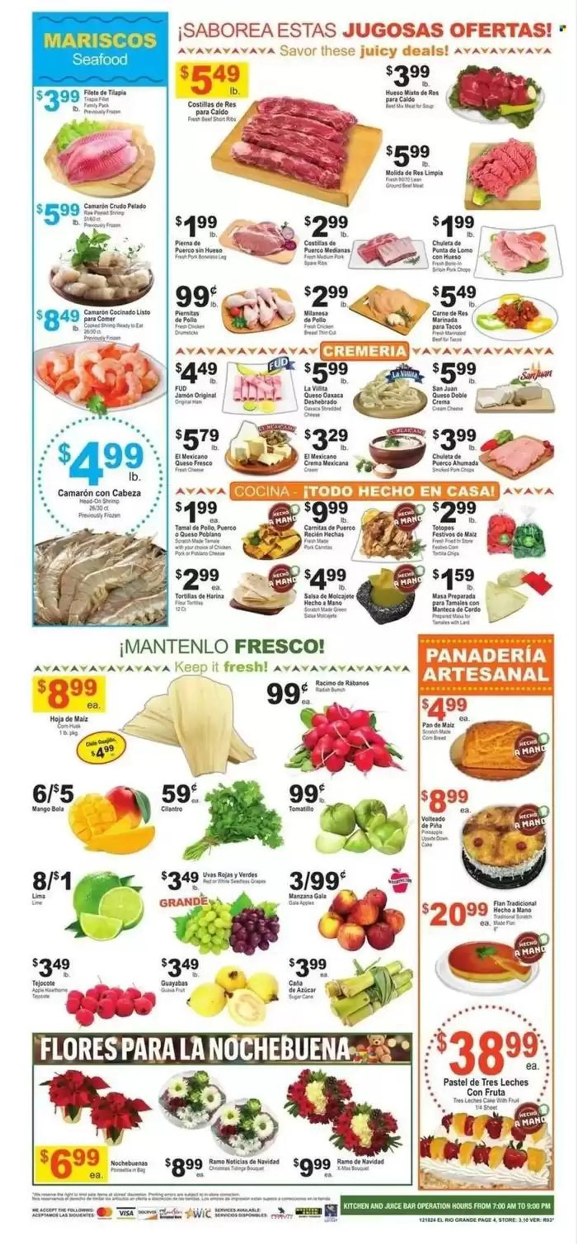 Weekly ad El Rio Grande Weekly ad from December 18 to December 25 2024 - Page 4