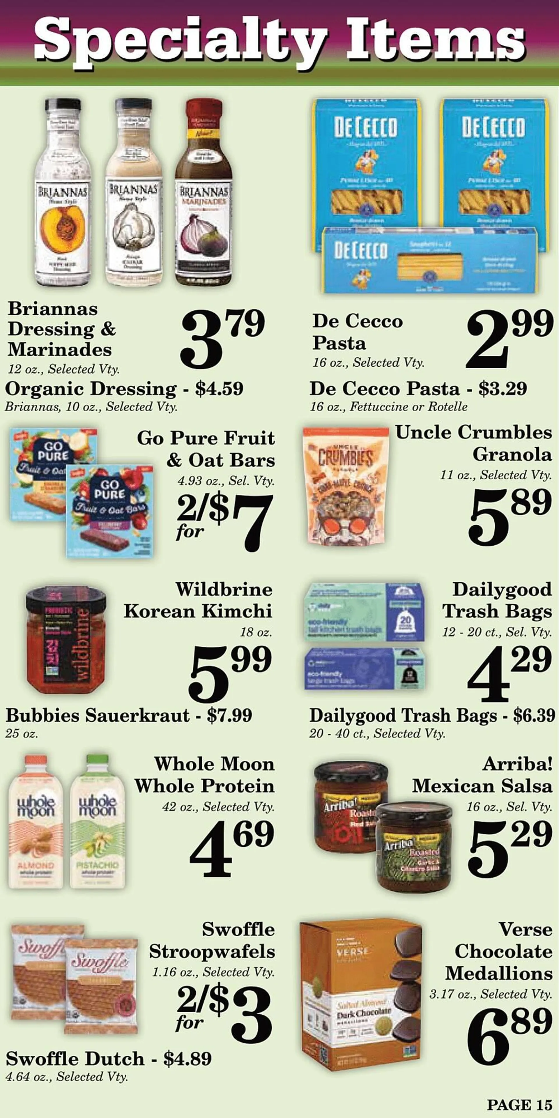 Weekly ad Harvest Foods ad from April 30 to May 27 2025 - Page 16