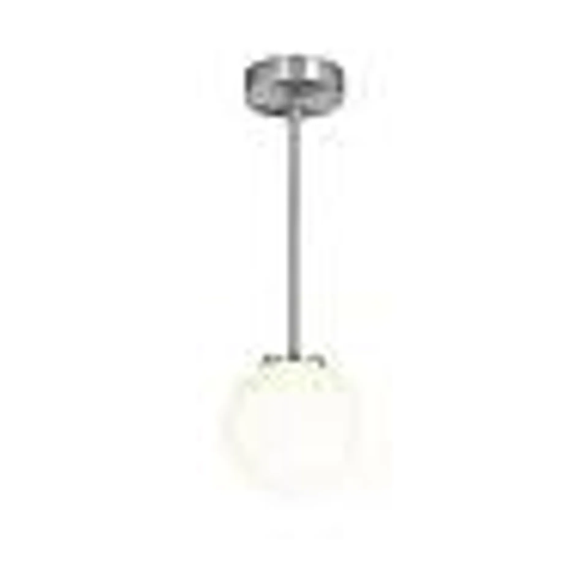 GE Solon Decorative Pendant Integrated Color-Changing Light Fixture, Choose Color