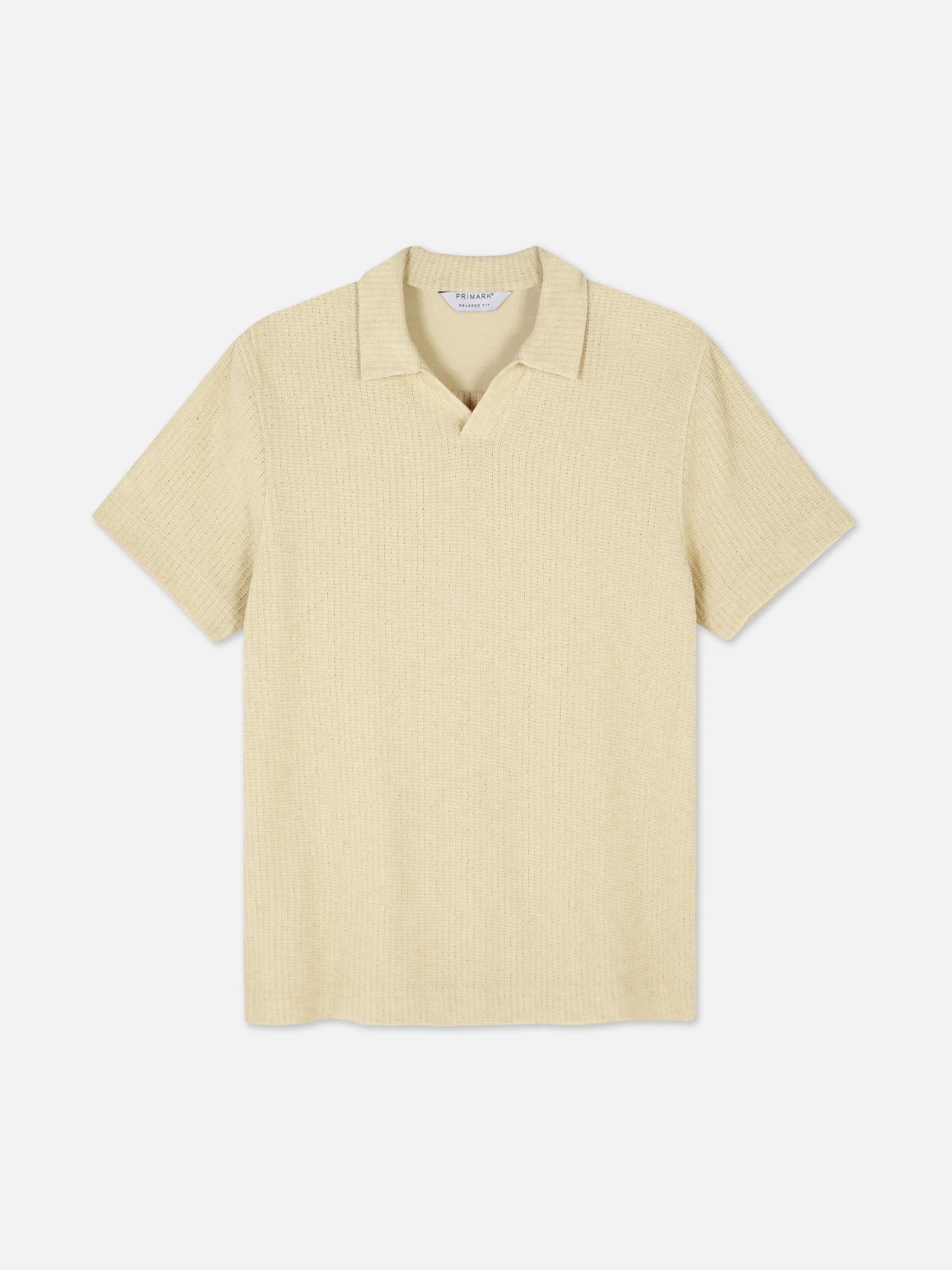 Poloshirt van seersucker Kem