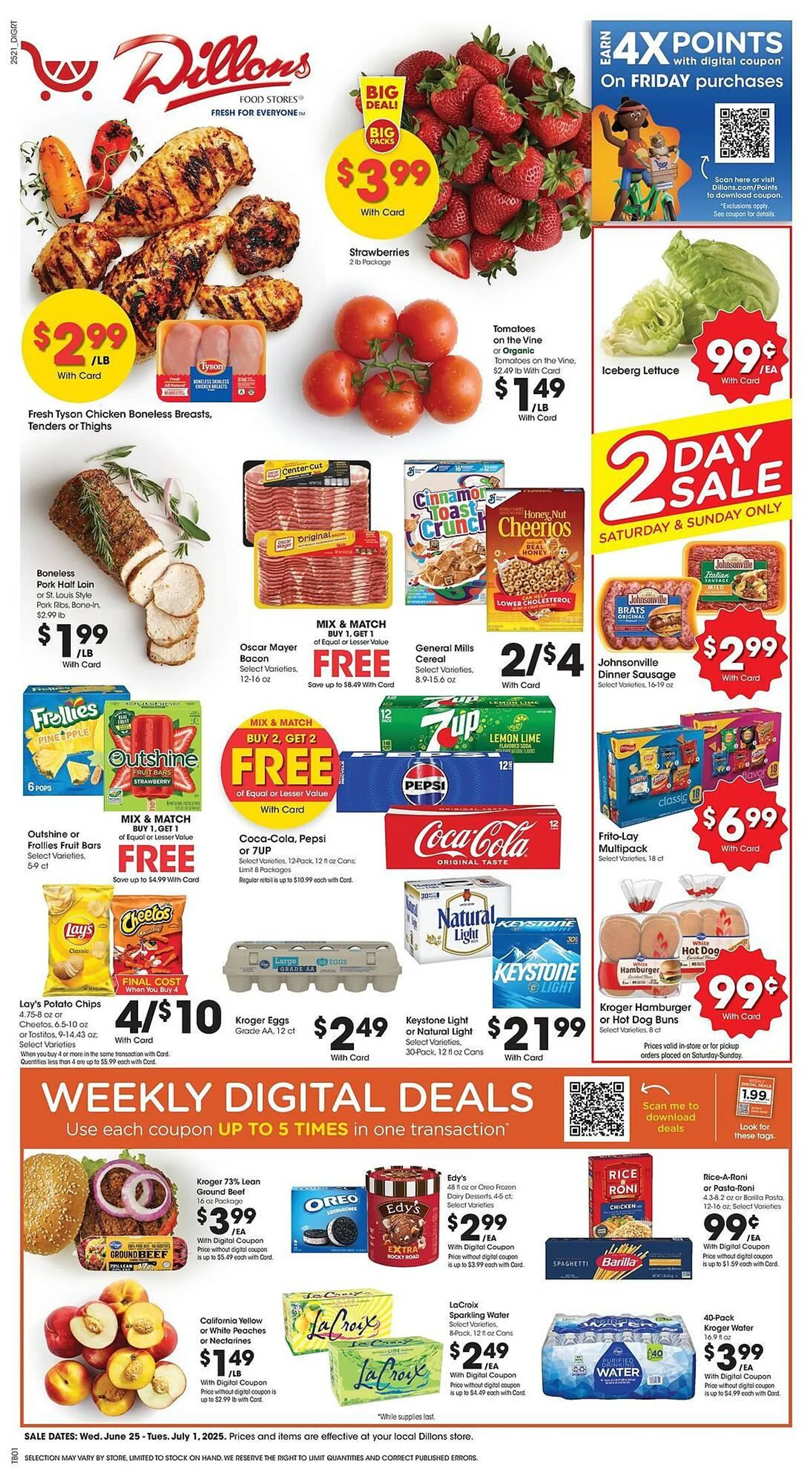 Weekly ad Dillons Weekly Ad from June 25 to July 1 2025 - Page 1