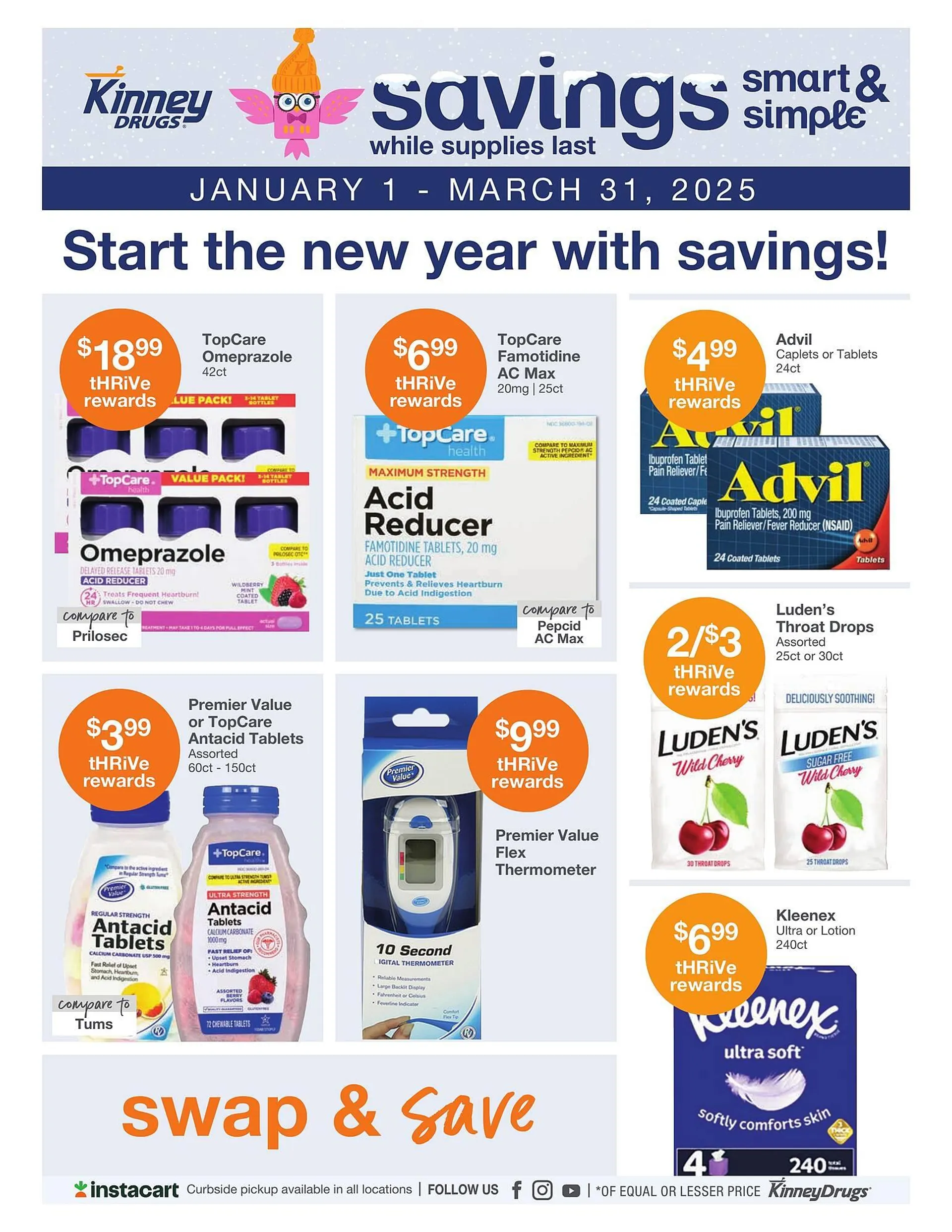 Kinney Drugs Weekly Ad - 1