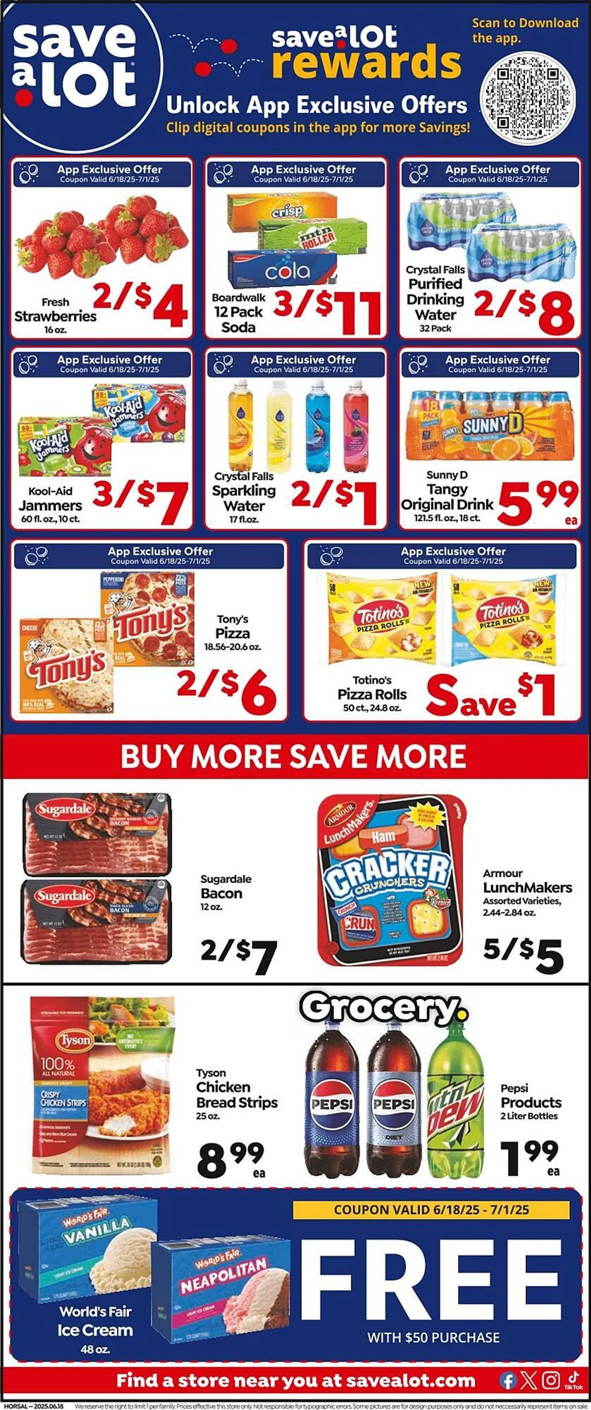 Weekly ad Save a Lot Weekly Ad from June 18 to July 1 2025 - Page 2