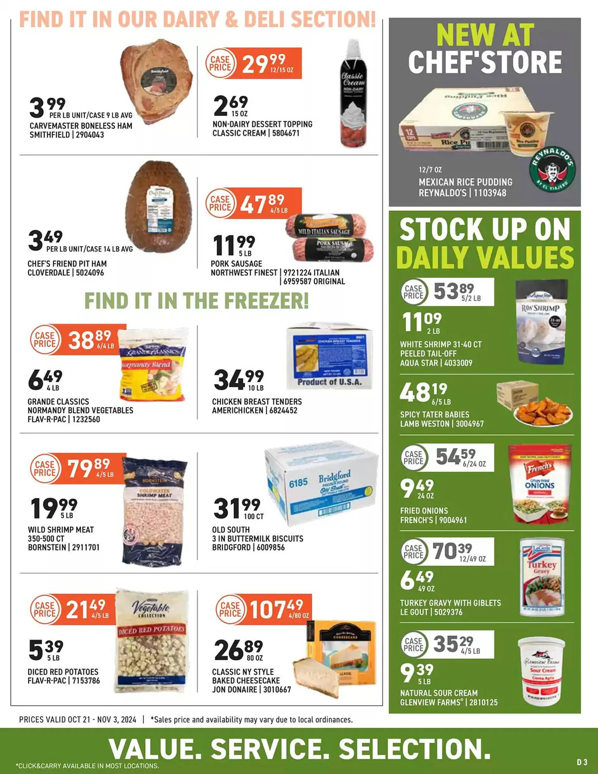 Weekly ad US Foods Chef's Store Weekly Ad from November 5 to November 19 2024 - Page 3