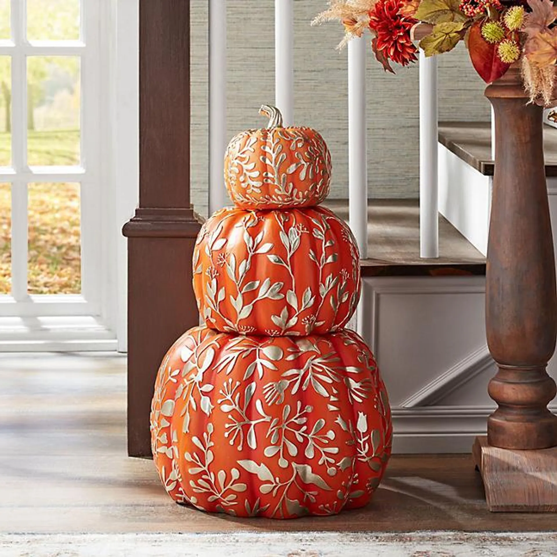 Member's Mark Harvest Pumpkin Decor - Orange