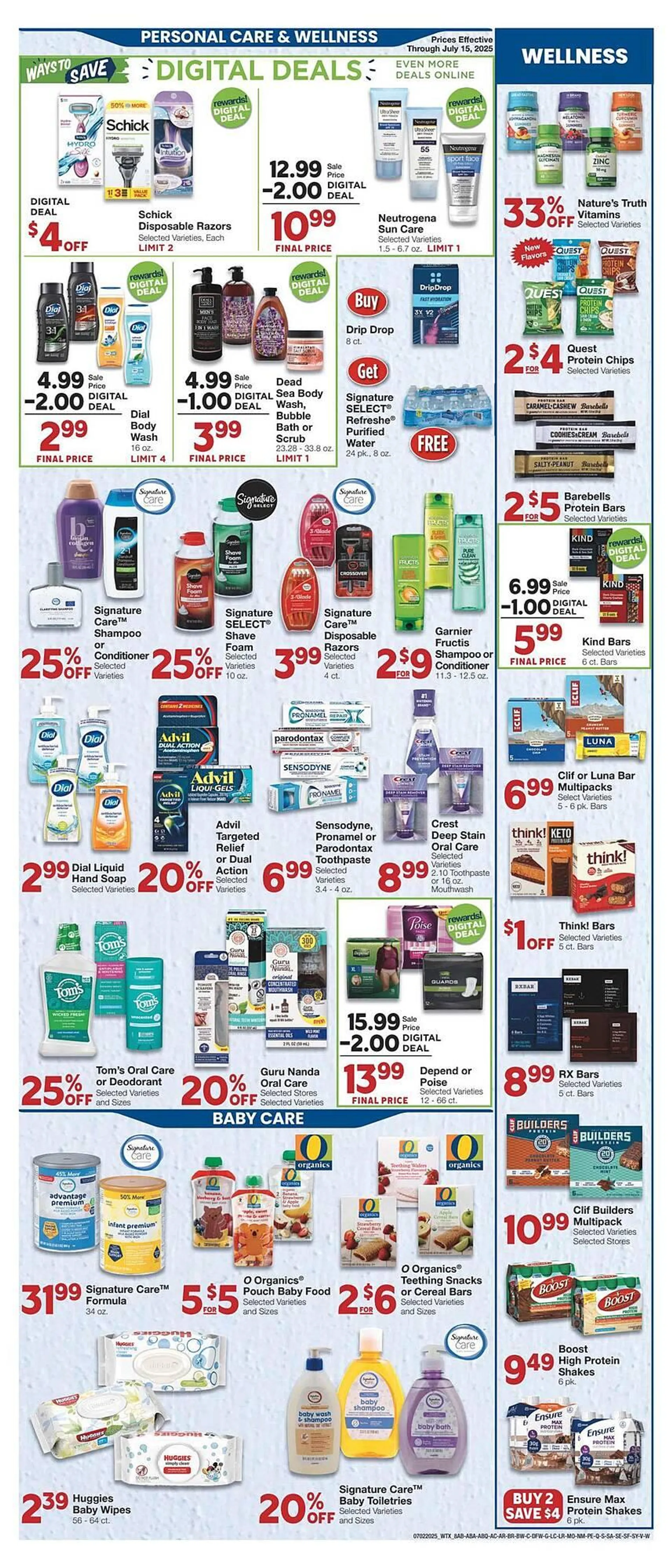 Weekly ad Market Street Weekly Ad from July 2 to July 8 2025 - Page 8