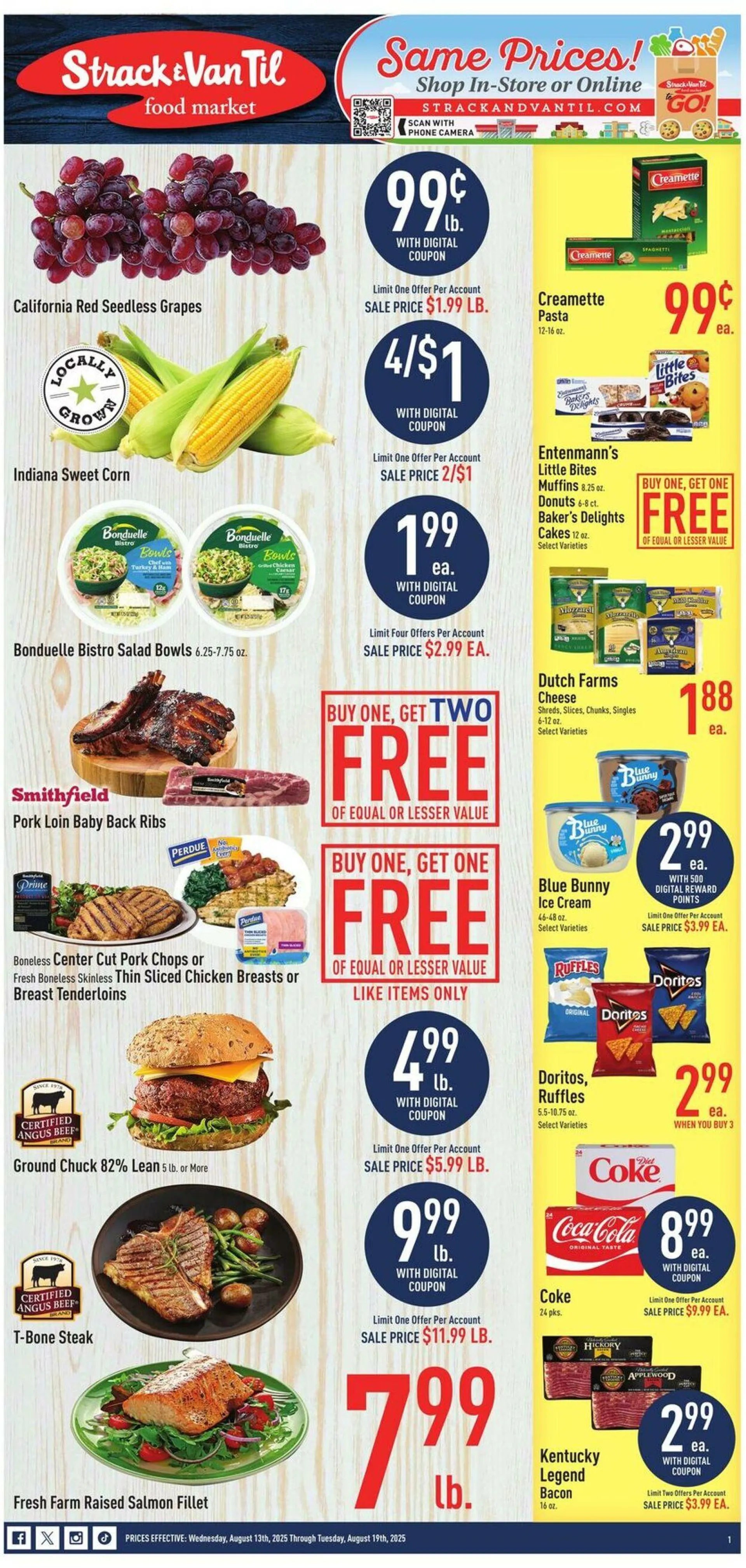 Weekly ad Strack & Van Til Current weekly ad from August 13 to August 19 2025 - Page 1