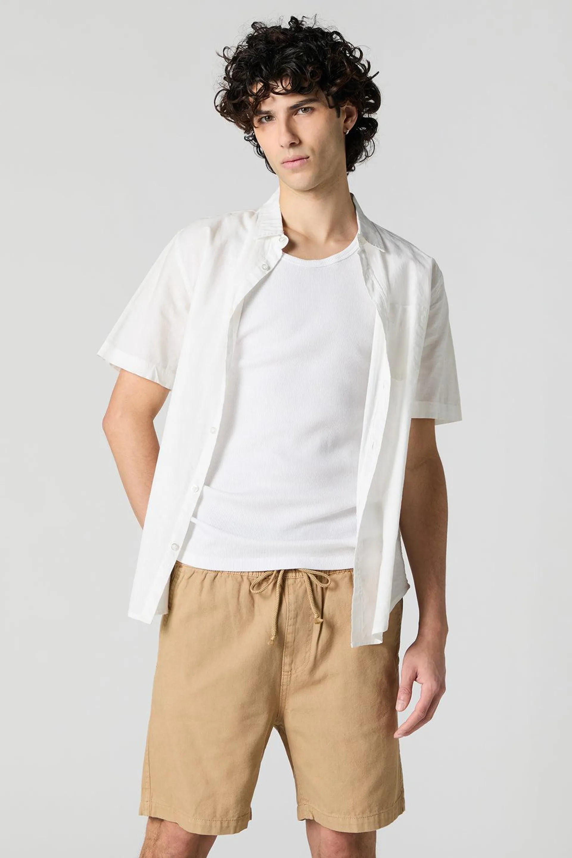 Solid Canvas Short