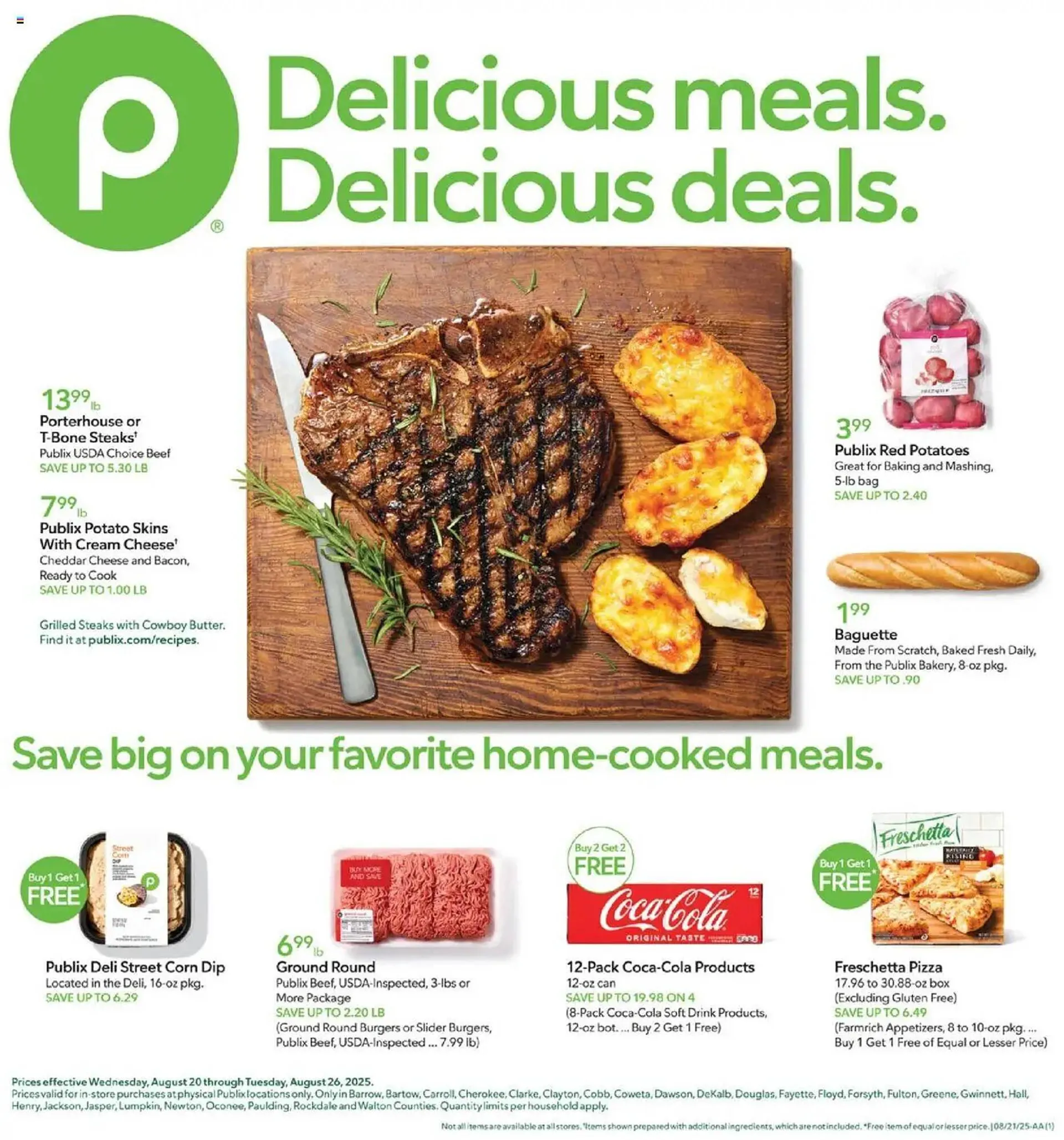 Weekly ad Publix Weekly Ad from August 20 to August 27 2025 - Page 1