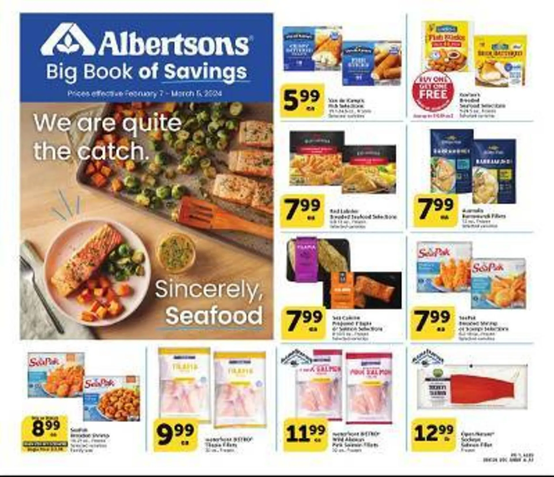 Weekly ad Albertsons Weekly Ad from February 7 to March 5 2024 - Page 