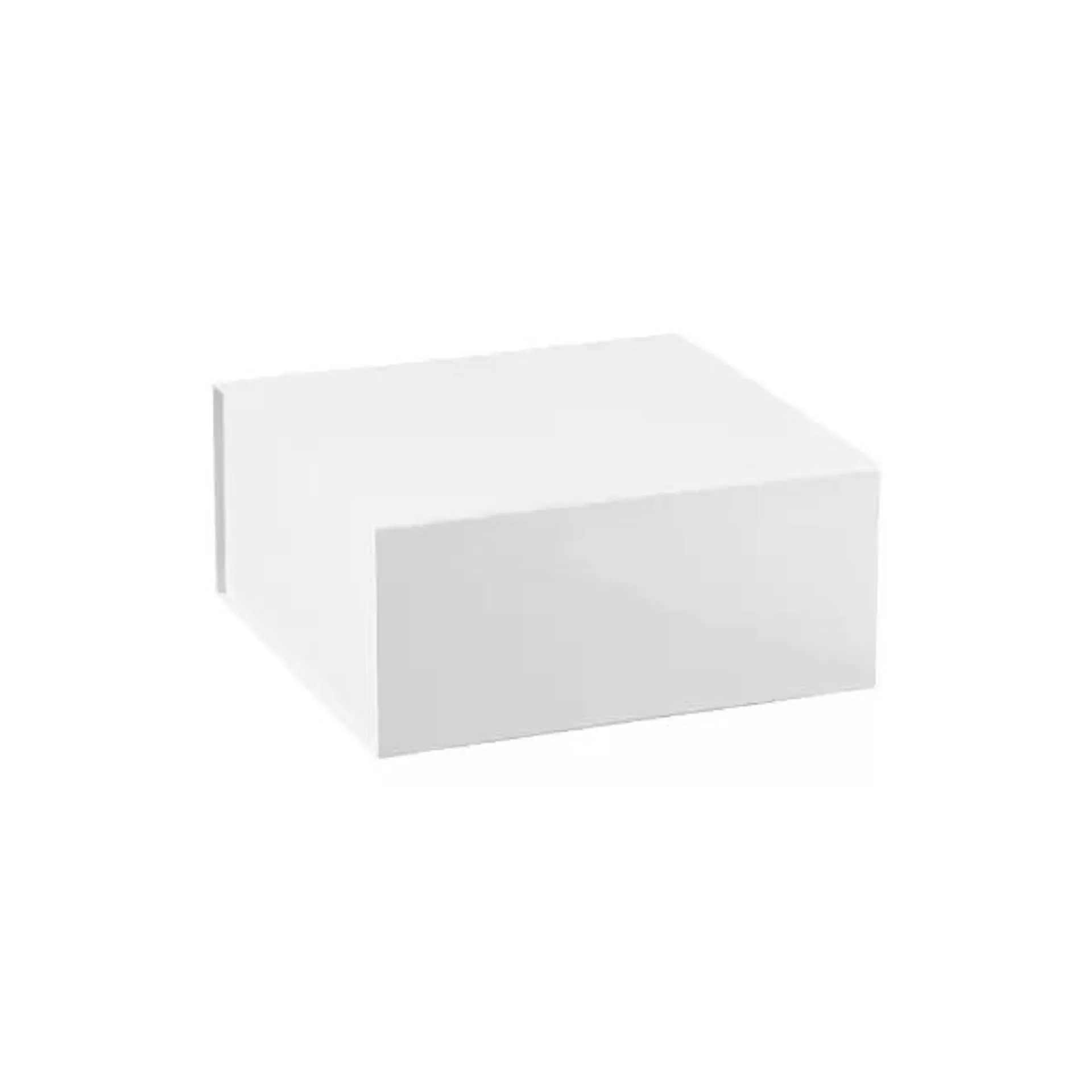 Collapsible Gift Box White Glossy