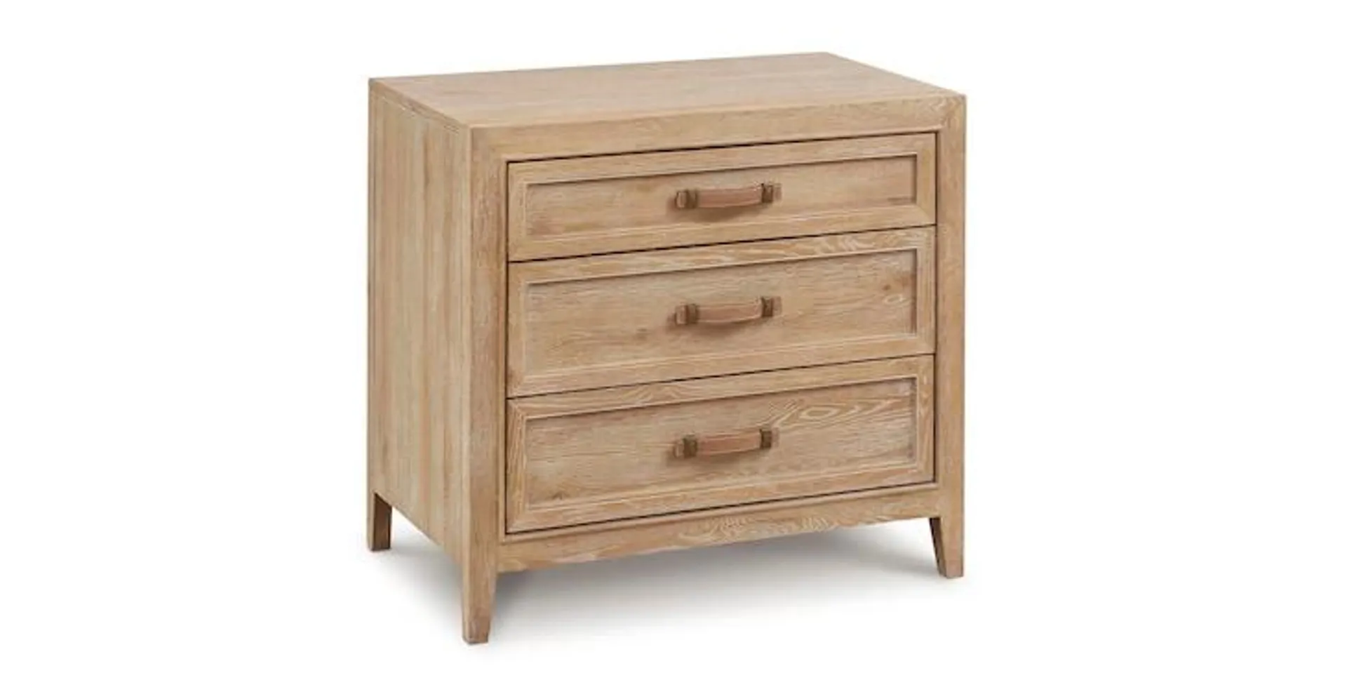 Courtland 3 Drawer Nightstand