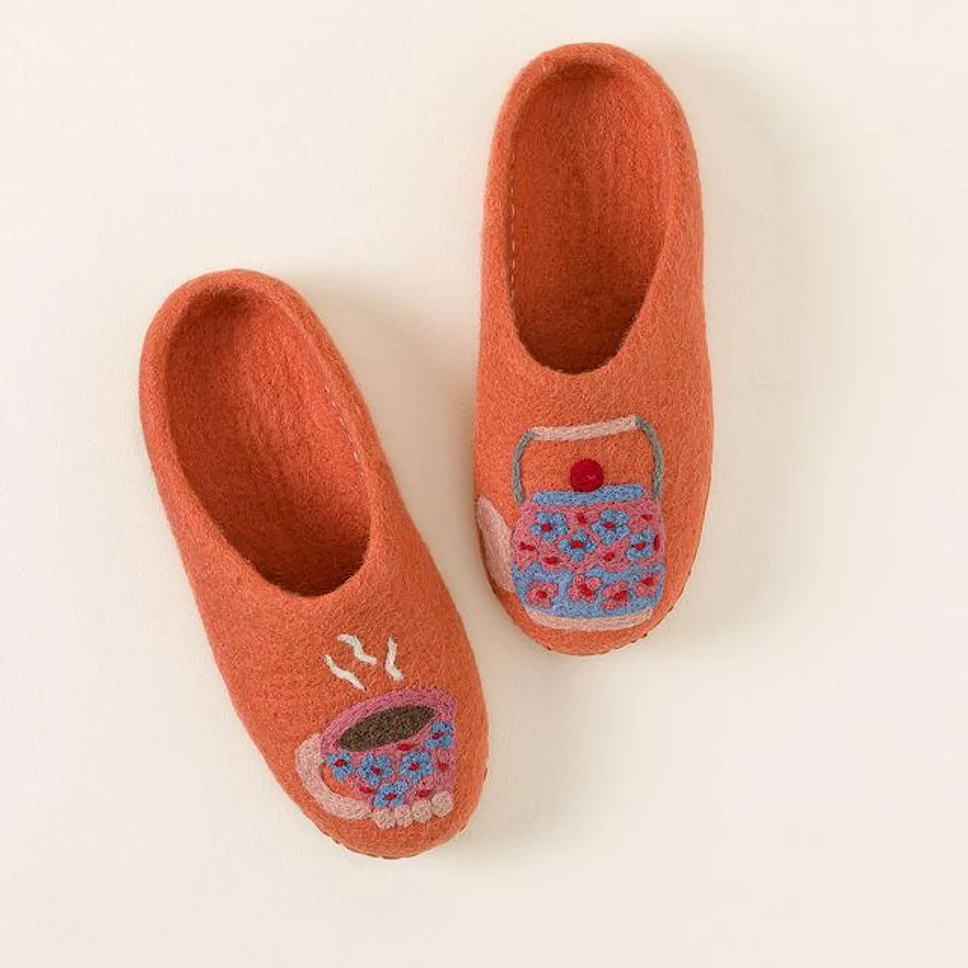 Cozy Tea Time Slippers