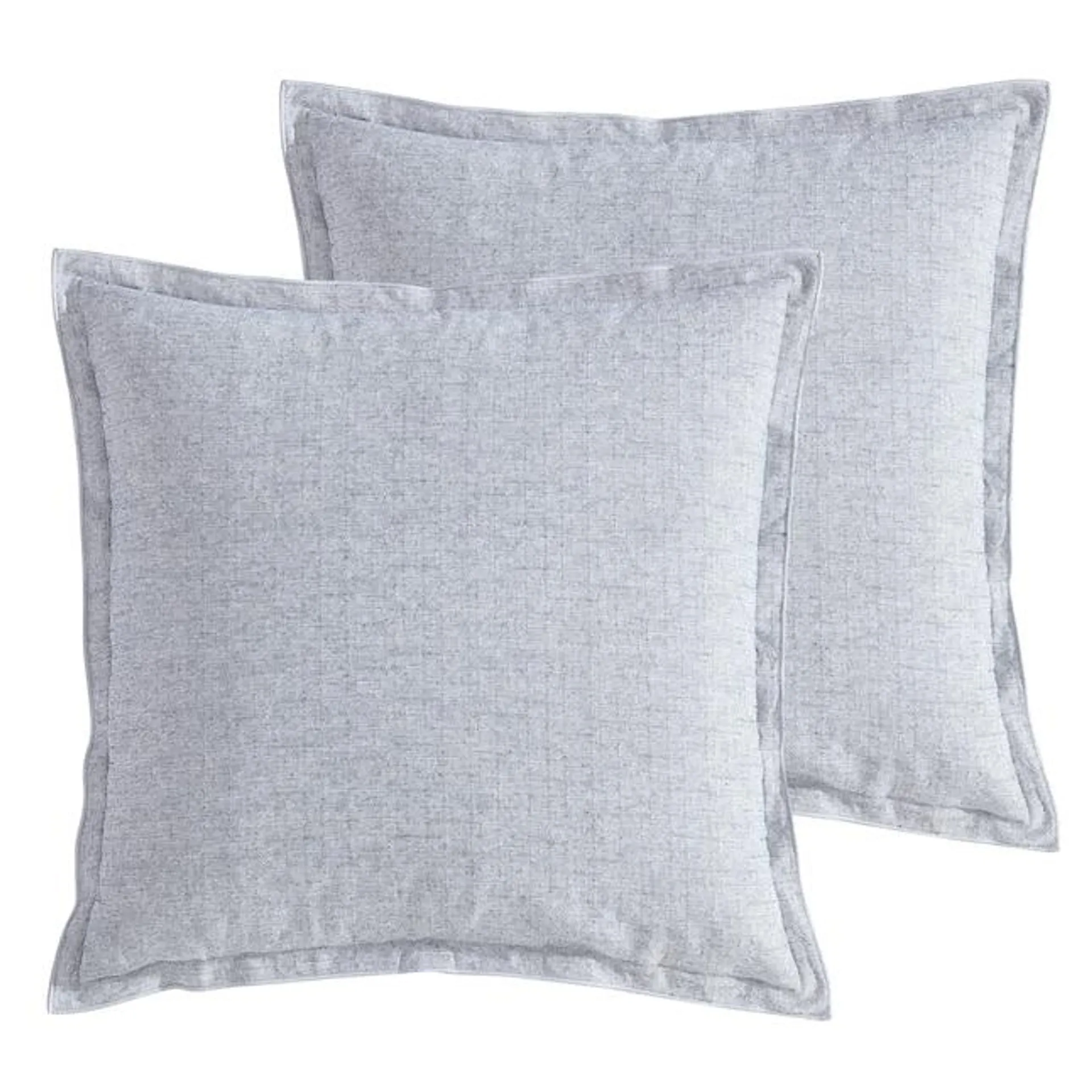 allen + roth 2-Piece 20-in x 20-in Blue Indoor Decorative Pillow