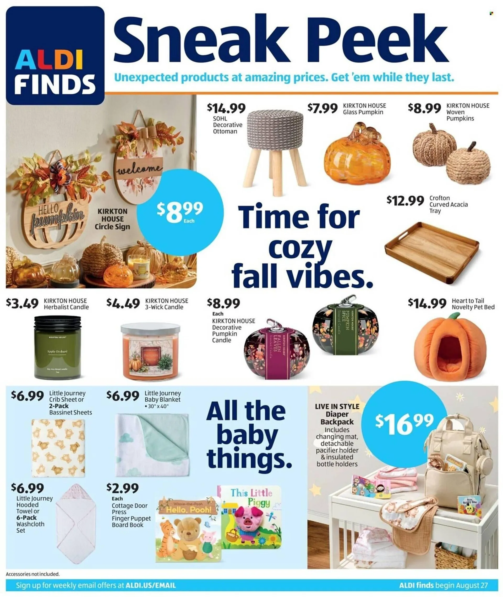 Weekly ad Aldi Weekly Ad from August 27 to September 2 2025 - Page 1