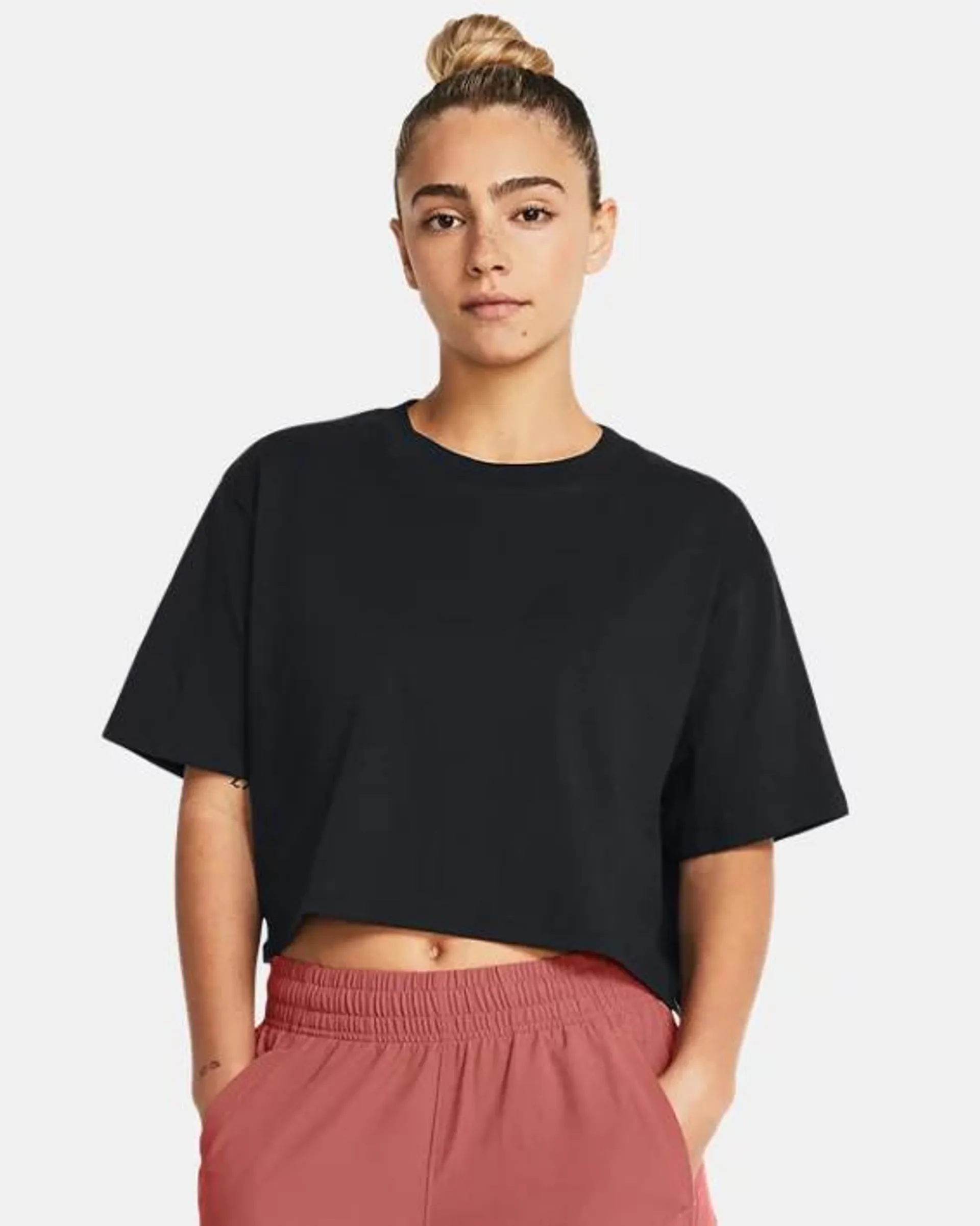 Women's UA Campus Boxy Crop Short Sleeve