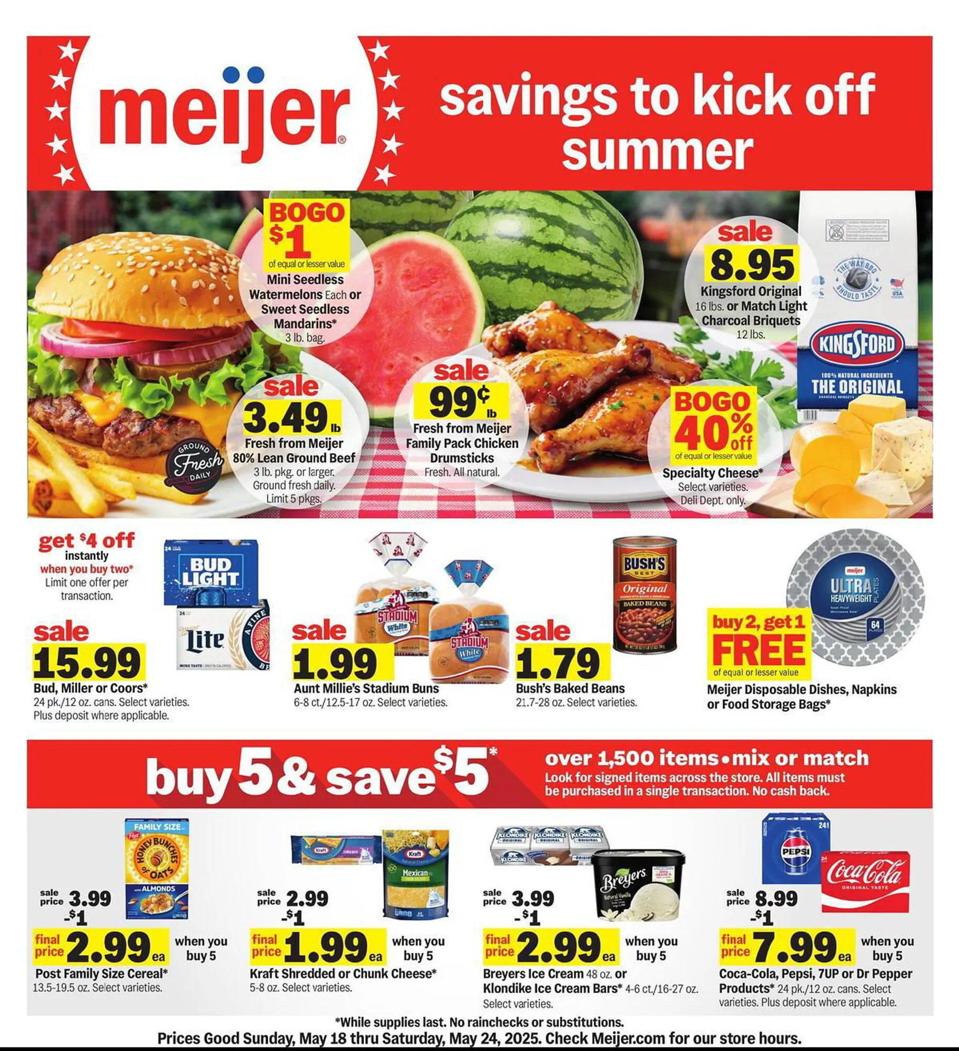 Meijer Weekly Ad - 1