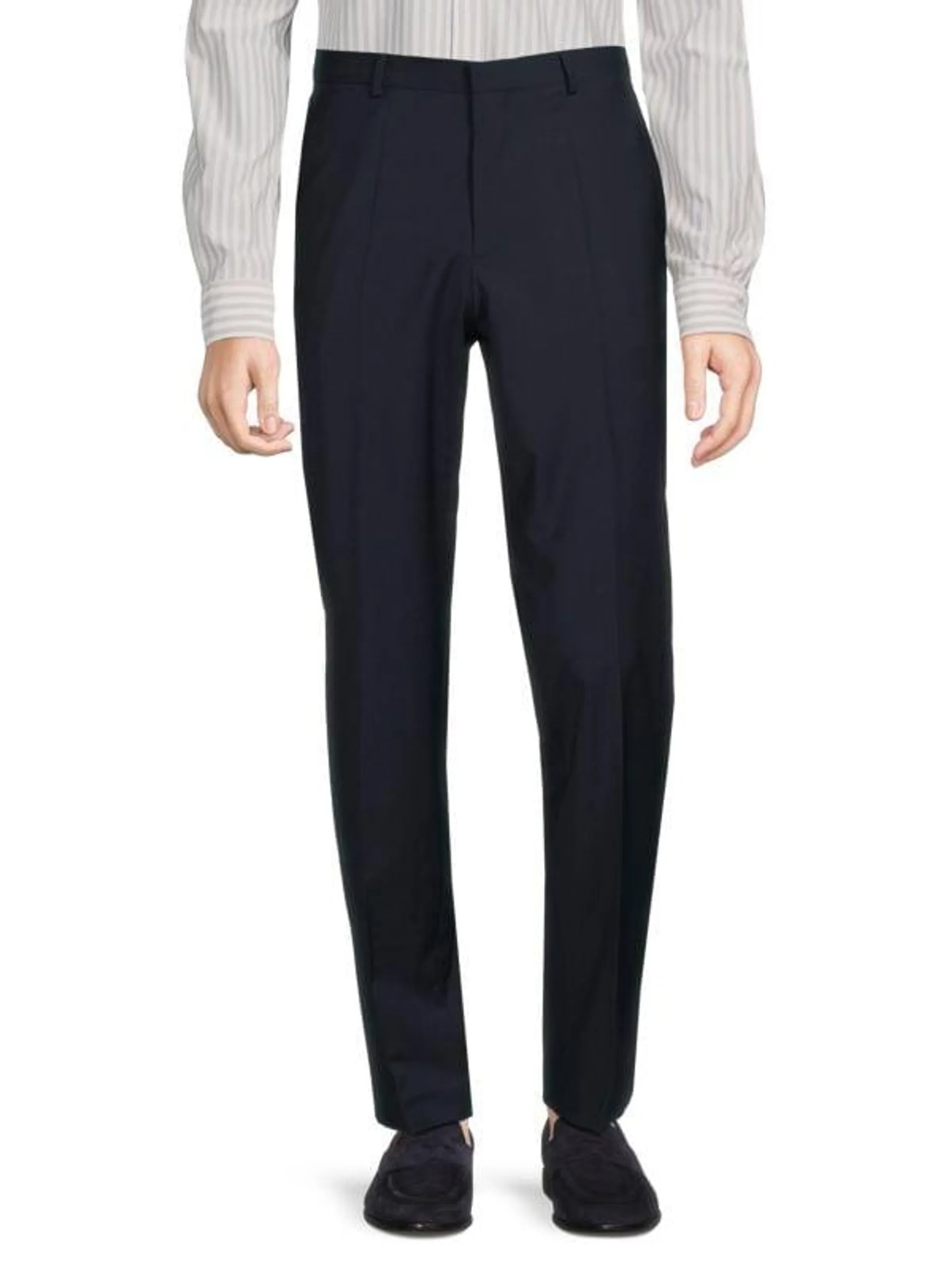 Simmons Virgin Wool Blend Dress Pants