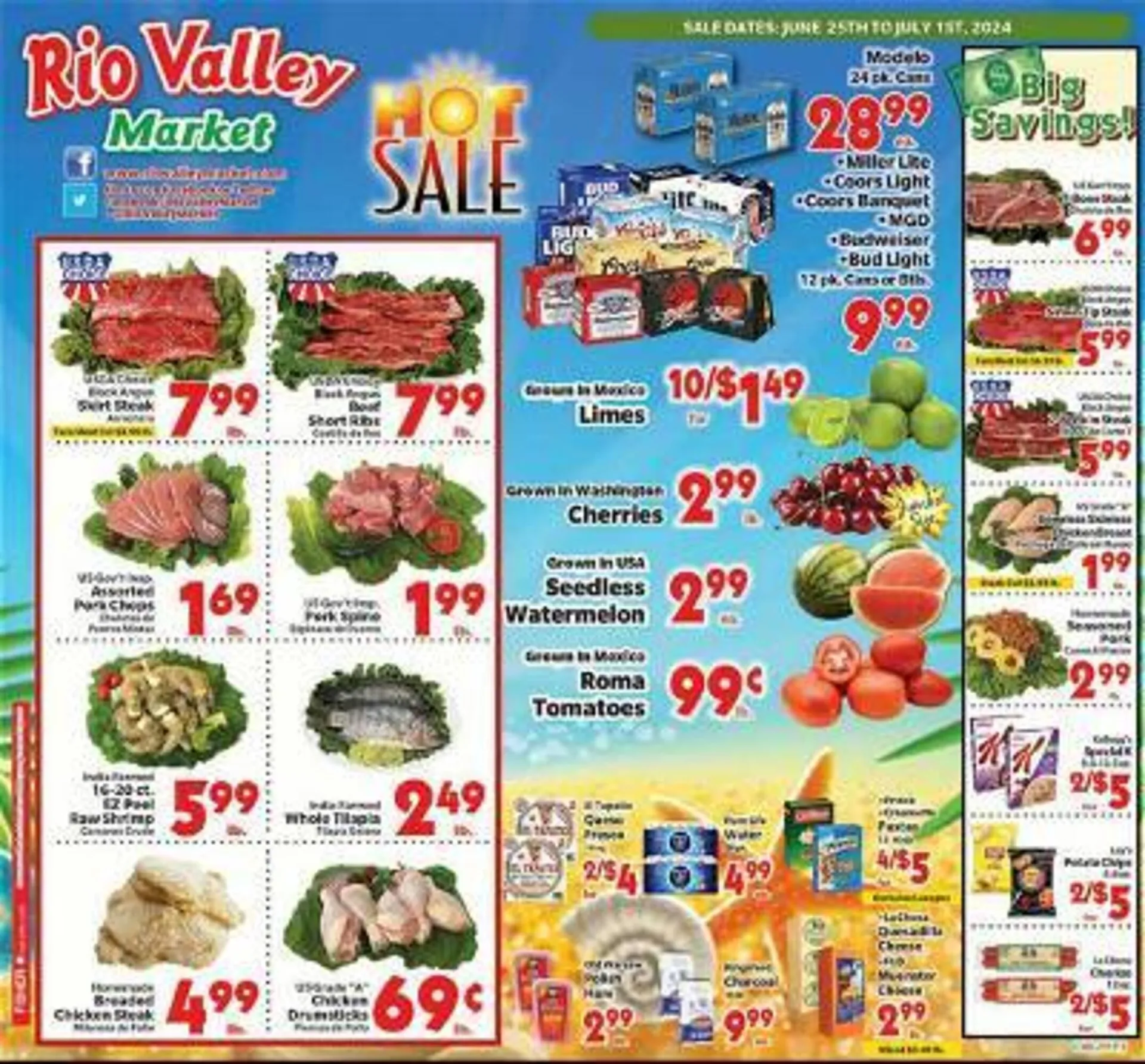 Rio Valley Market Weekly Ad - 1