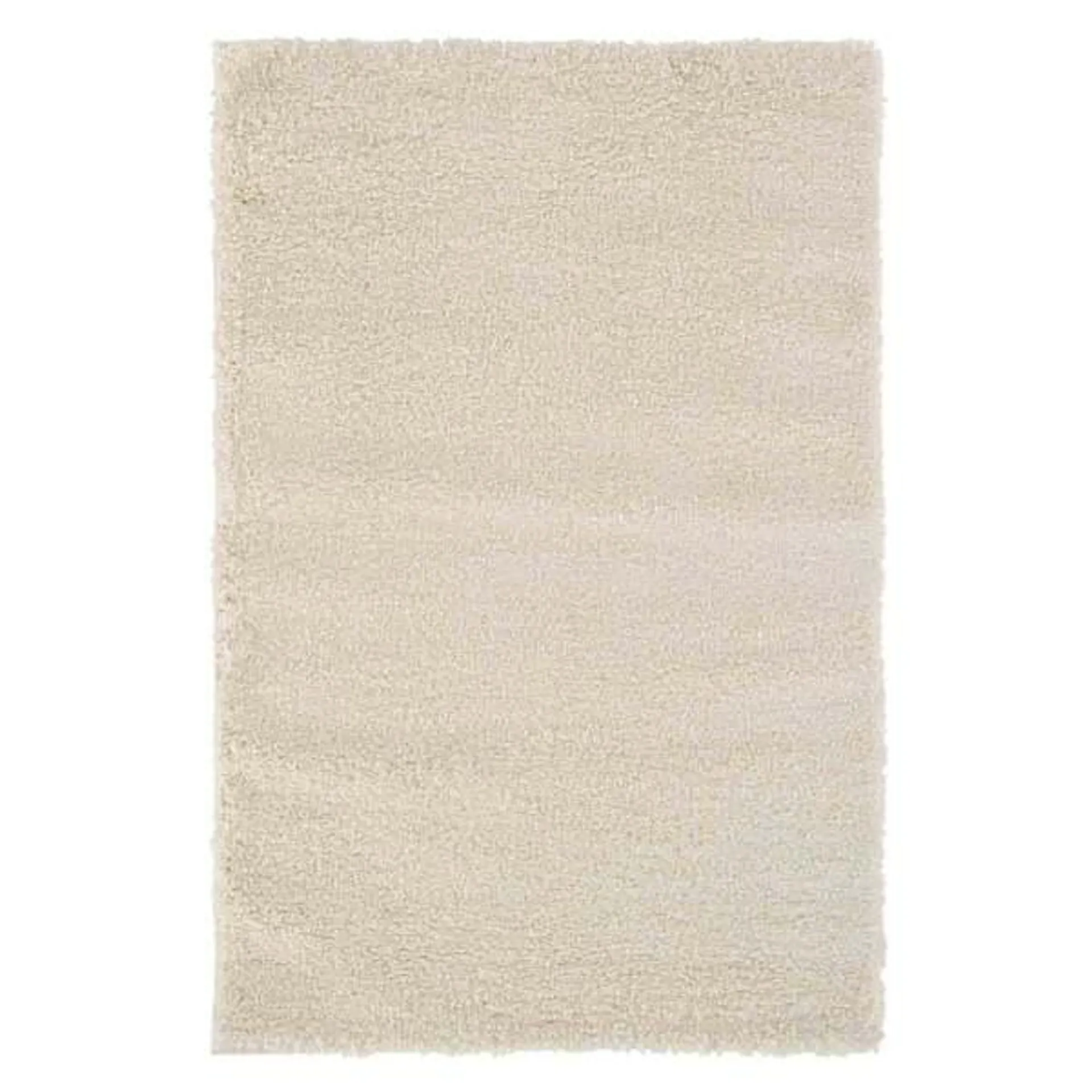 Tiny Dreamers Macy Ivory Shag Accent Rug, 3x5