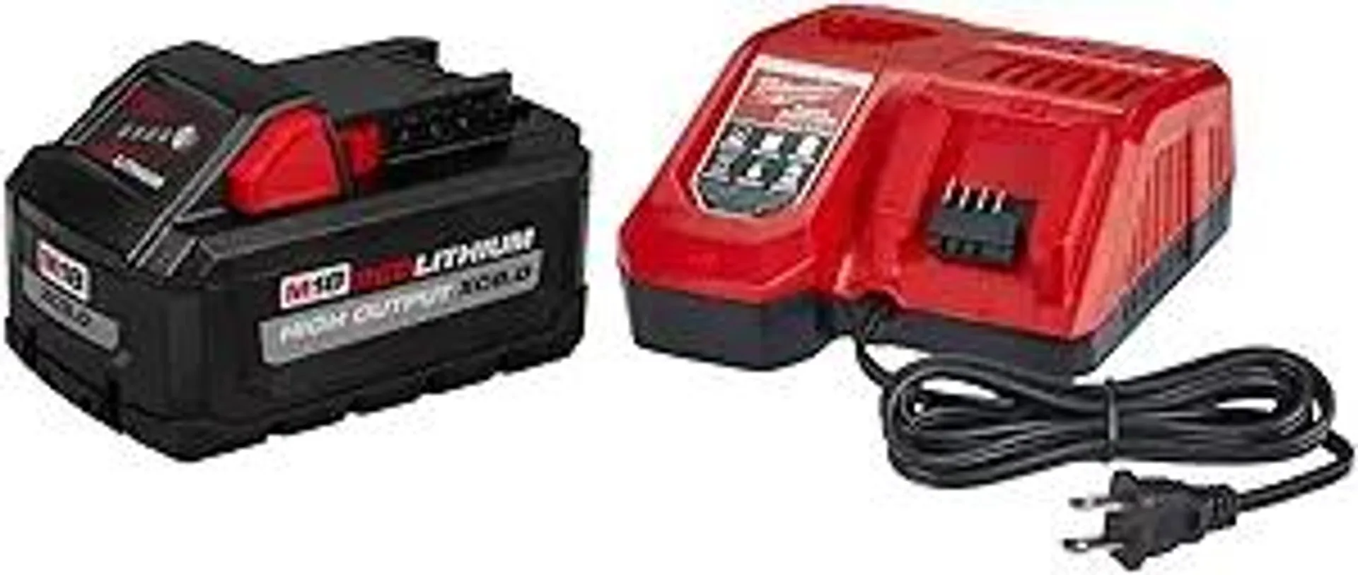 Milwaukee 48-59-1880 M18 REDLITHIUM HIGH OUTPUT XC8.0 Starter Kit (8 Ah)