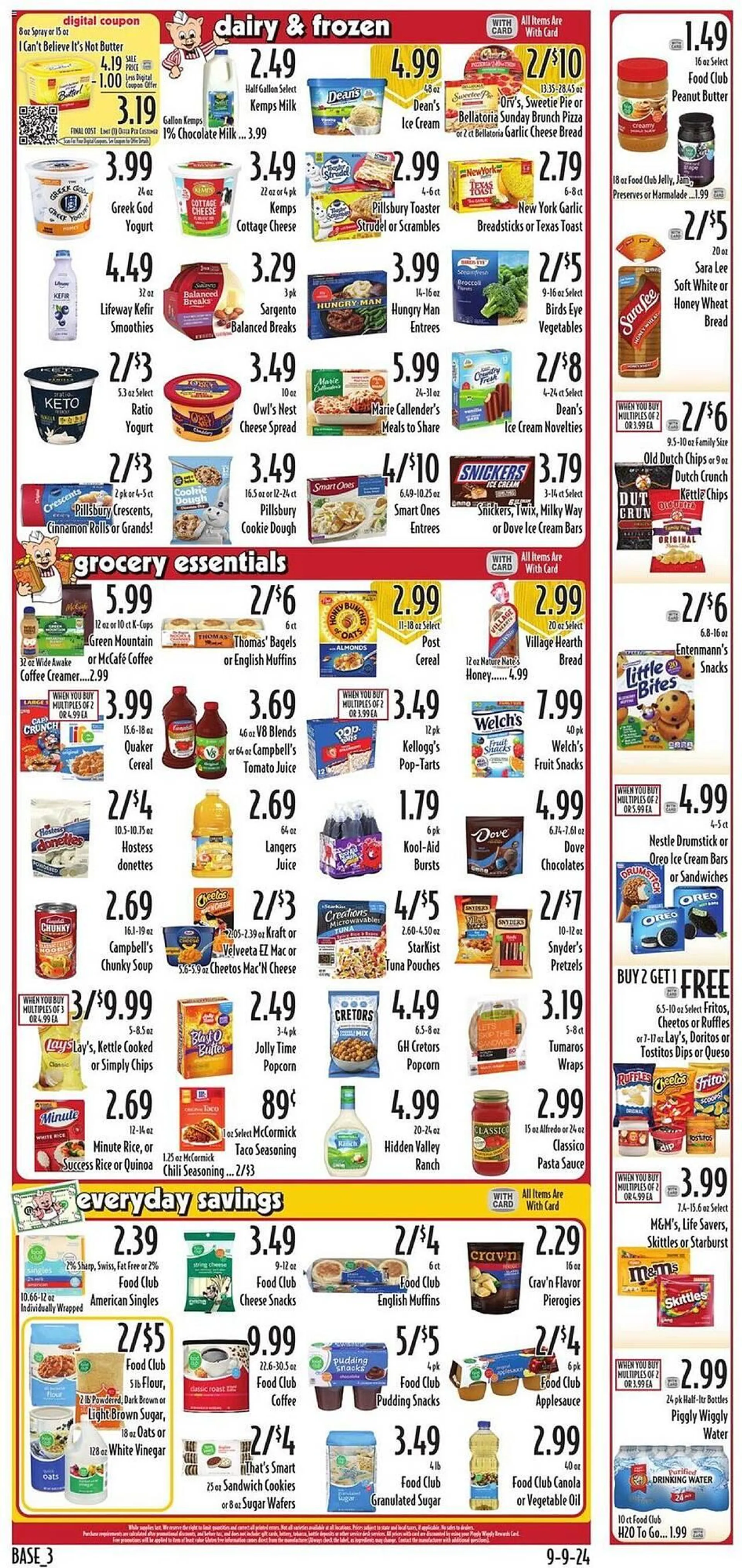 Weekly ad Piggly Wiggly Weekly Ad from September 11 to September 17 2024 - Page 3