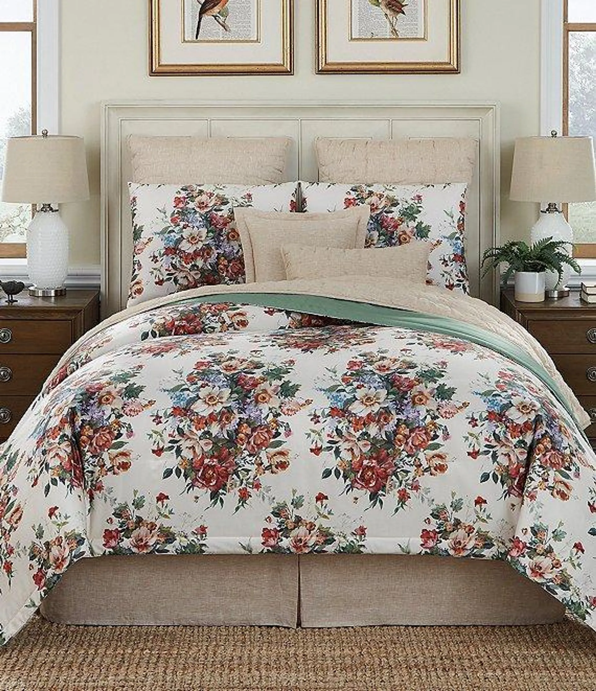 Stoneleigh Floral Comforter Mini Set