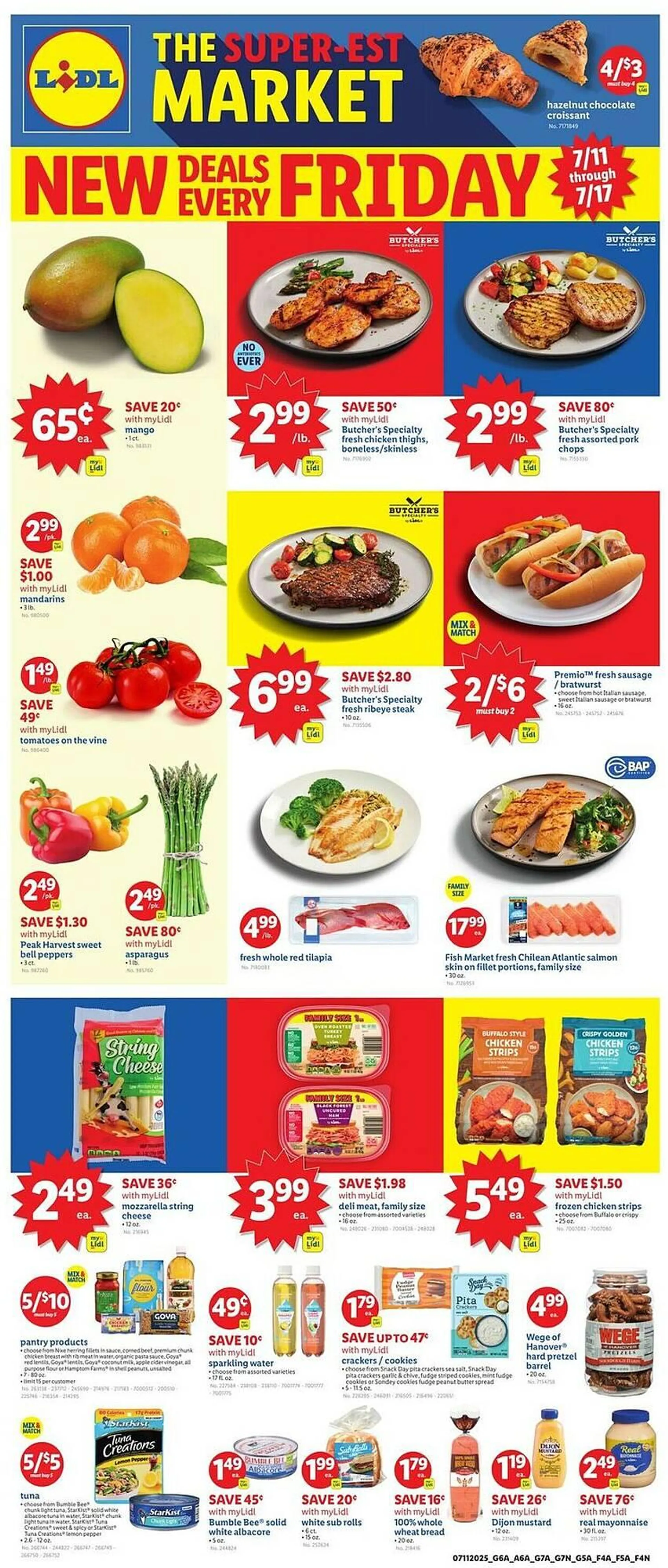 Weekly ad Lidl Weekly Ad from July 11 to July 17 2025 - Page 1