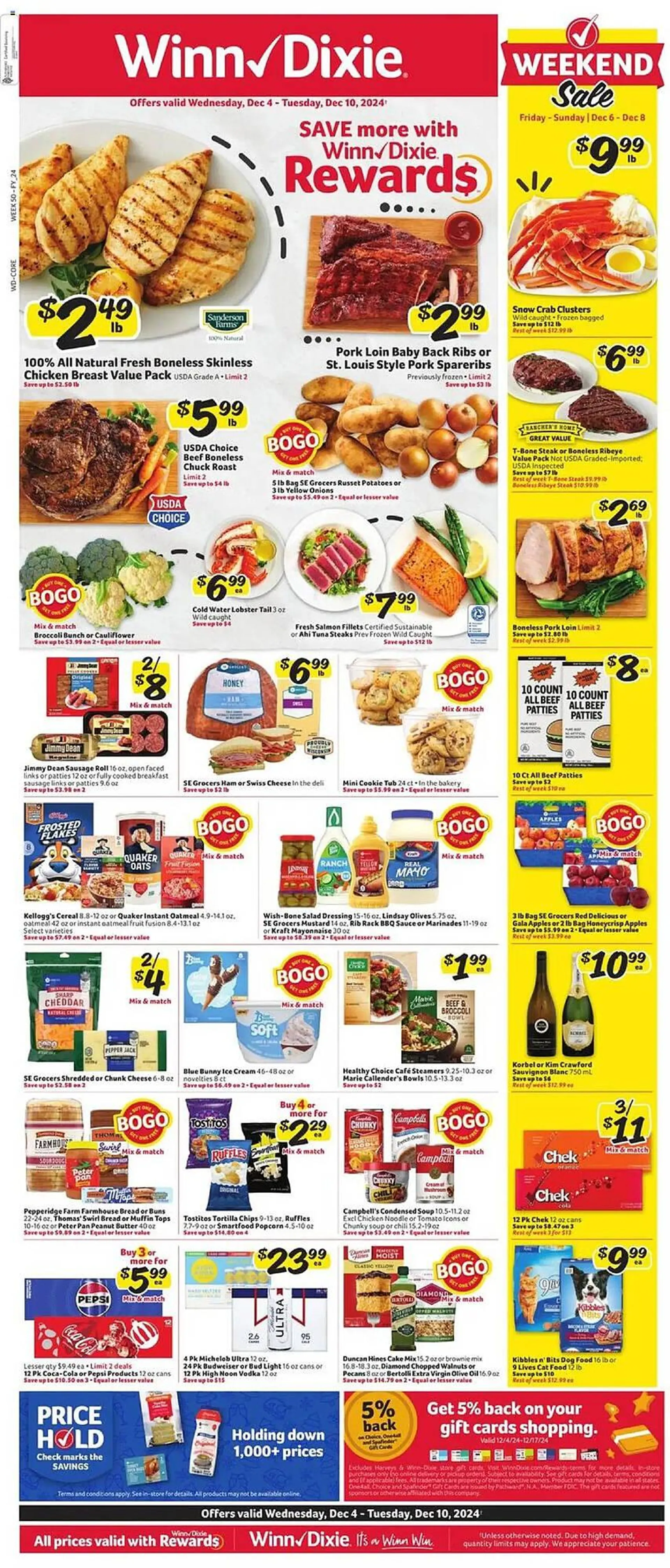 Winn Dixie Weekly Ad - 1