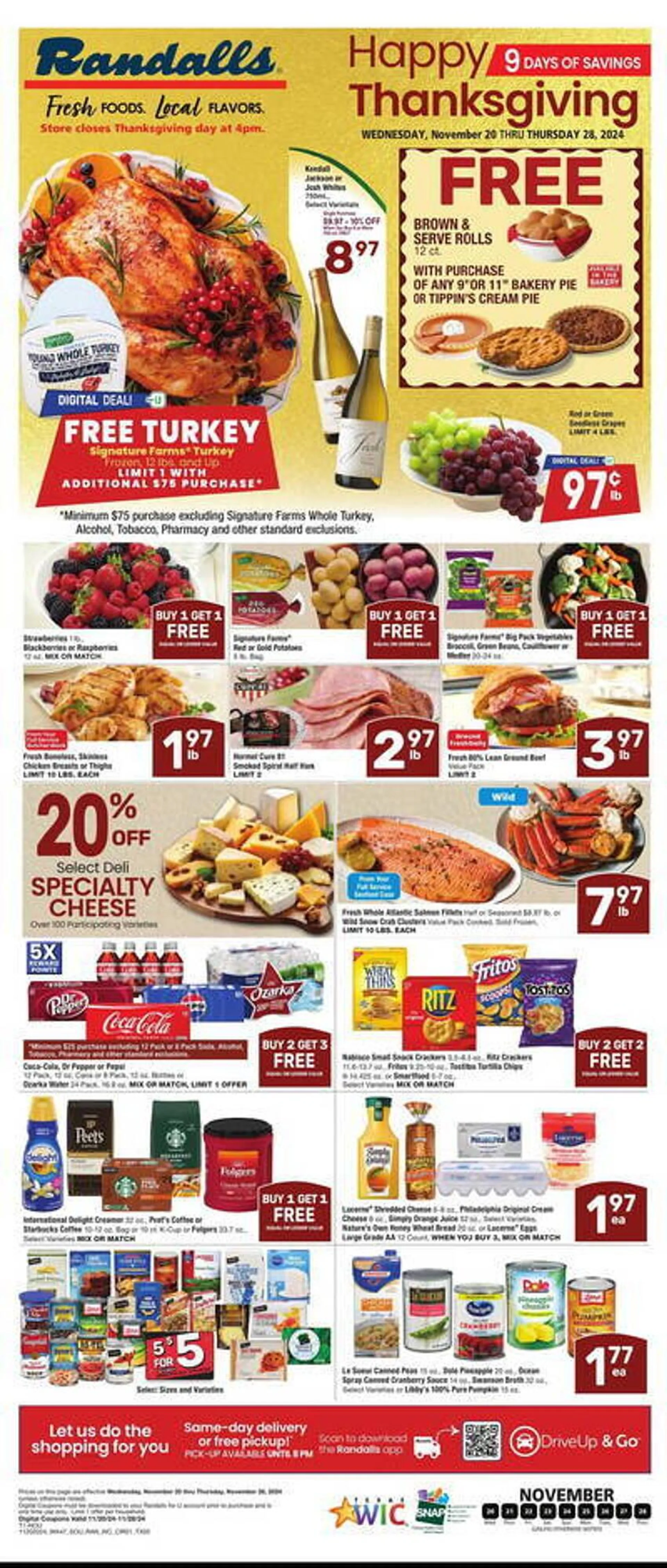 Randalls Weekly Ad - 1