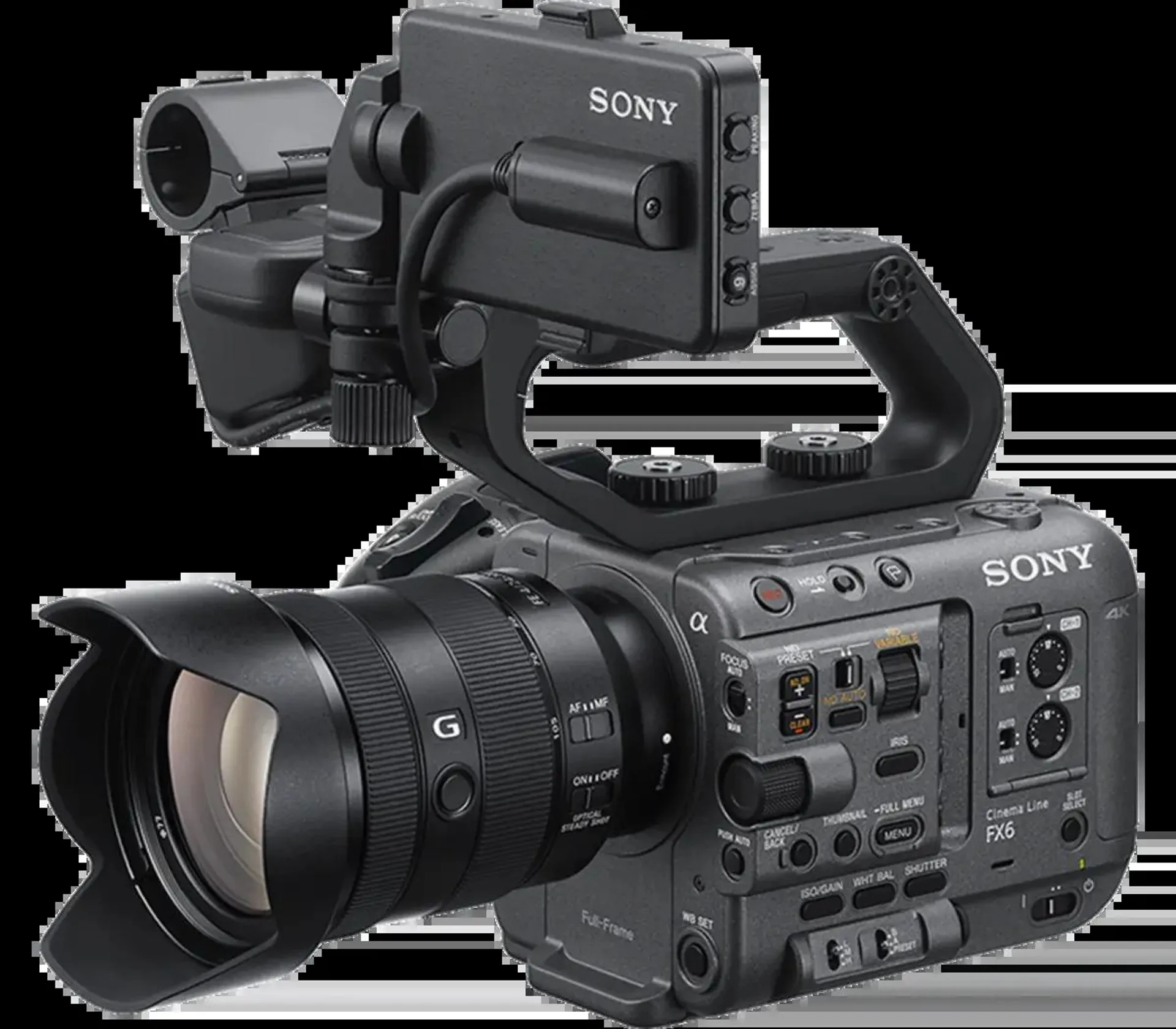 Sony FX6 Cinema Line Full-frame Camera and Kit Lens