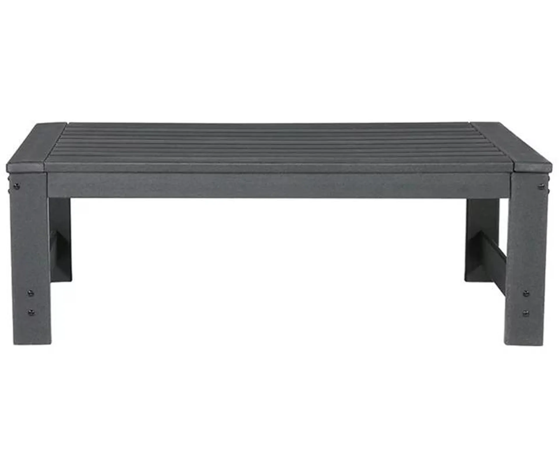 Amora Slat Wood Look Patio Coffee Table