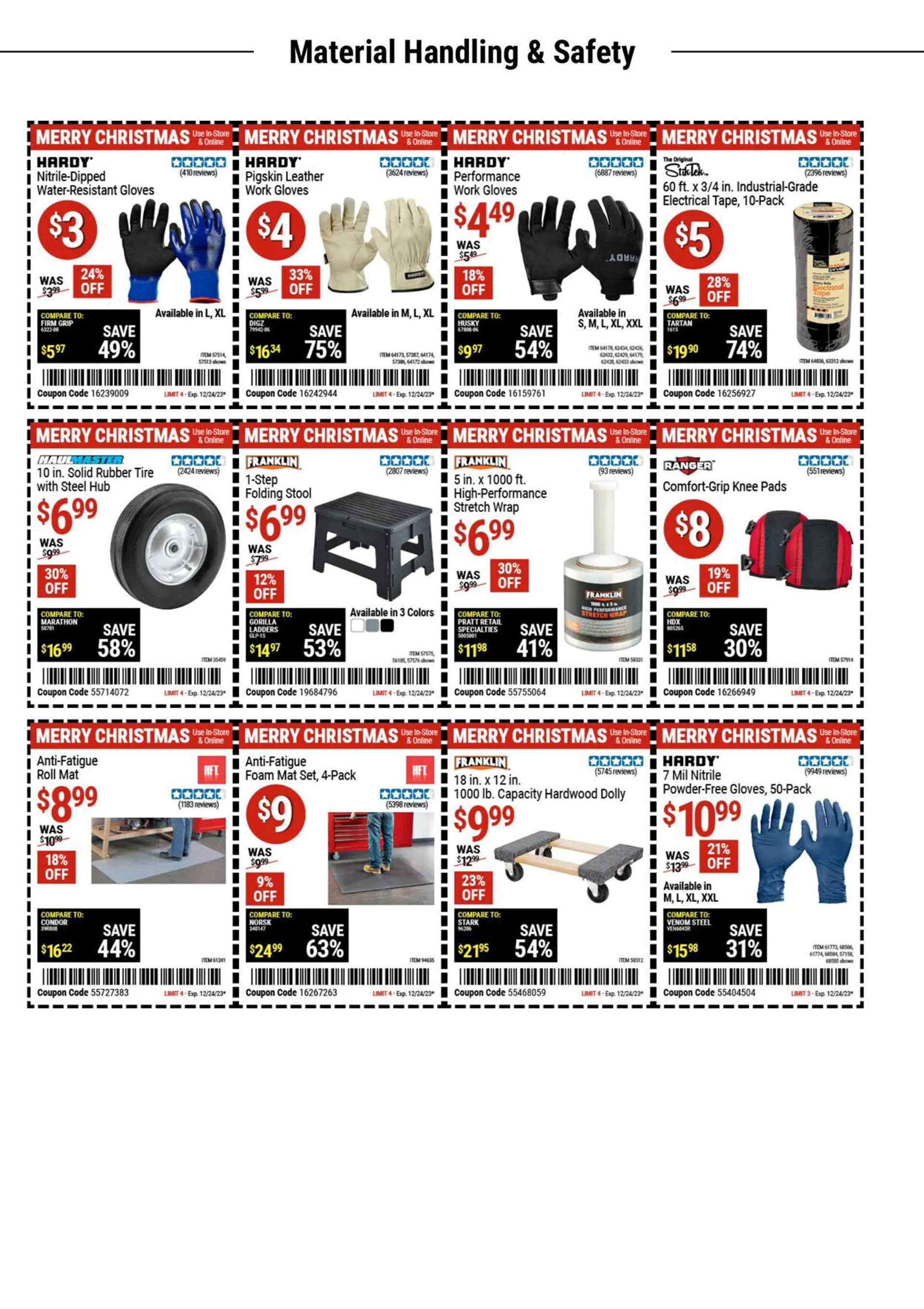 Weekly ad Harbor Freight Current weekly ad from December 11 to December 26 2023 - Page 7