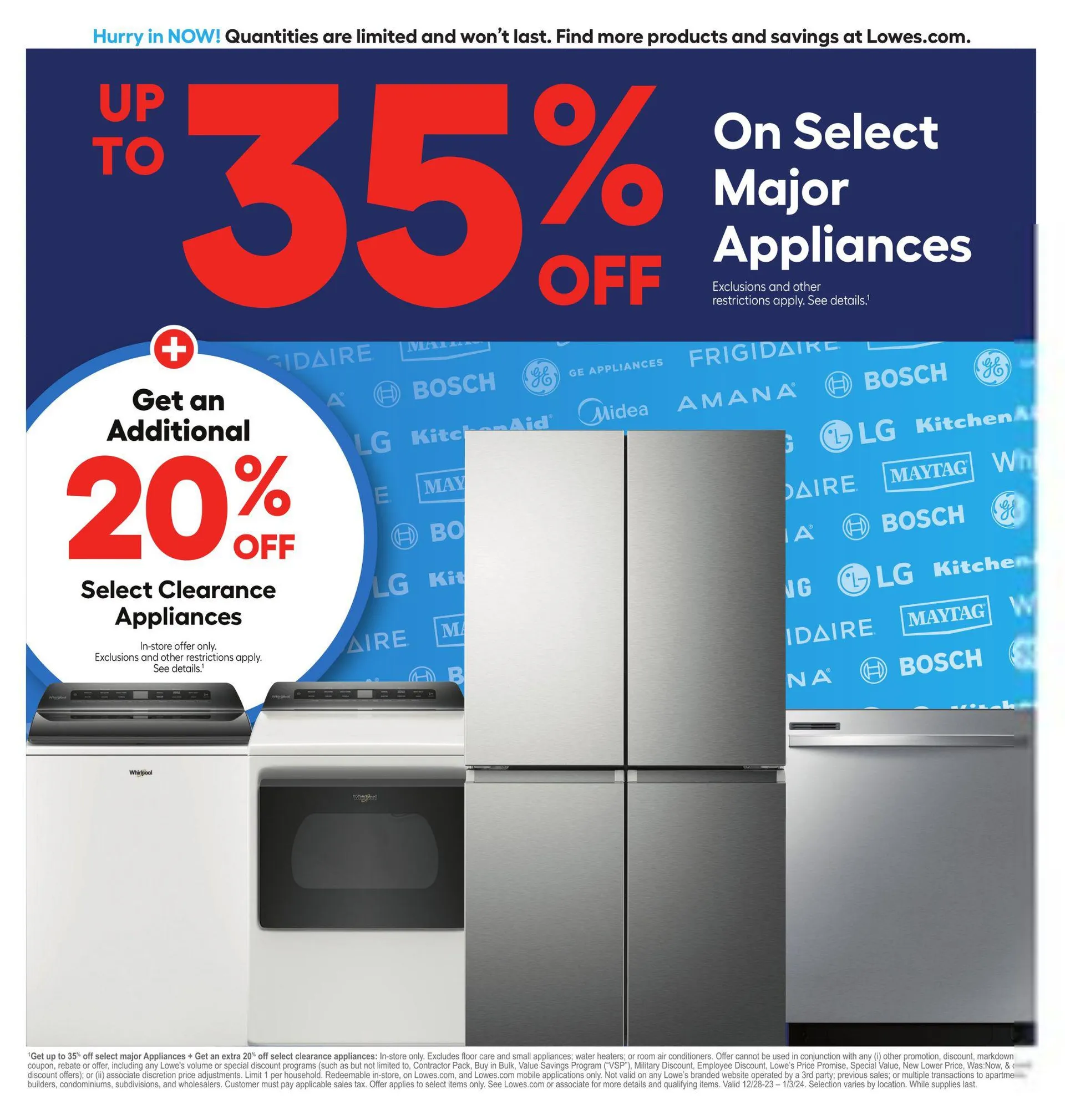 Weekly ad Lowe's from December 28 to January 17 2024 - Page 3