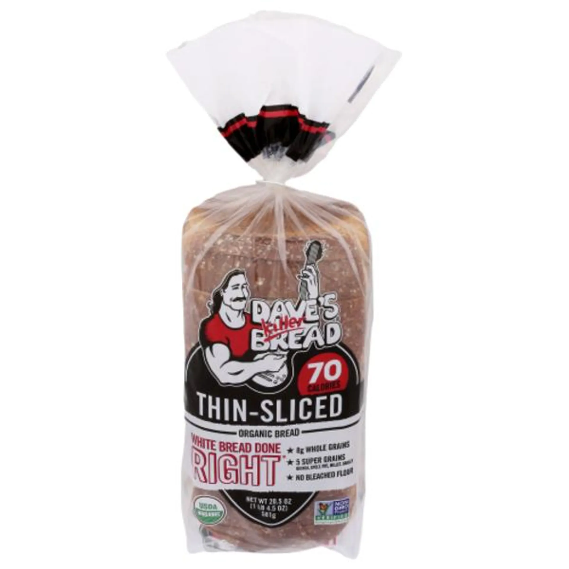 Dave's Killer Bread Organic Thin Sliced White Bread