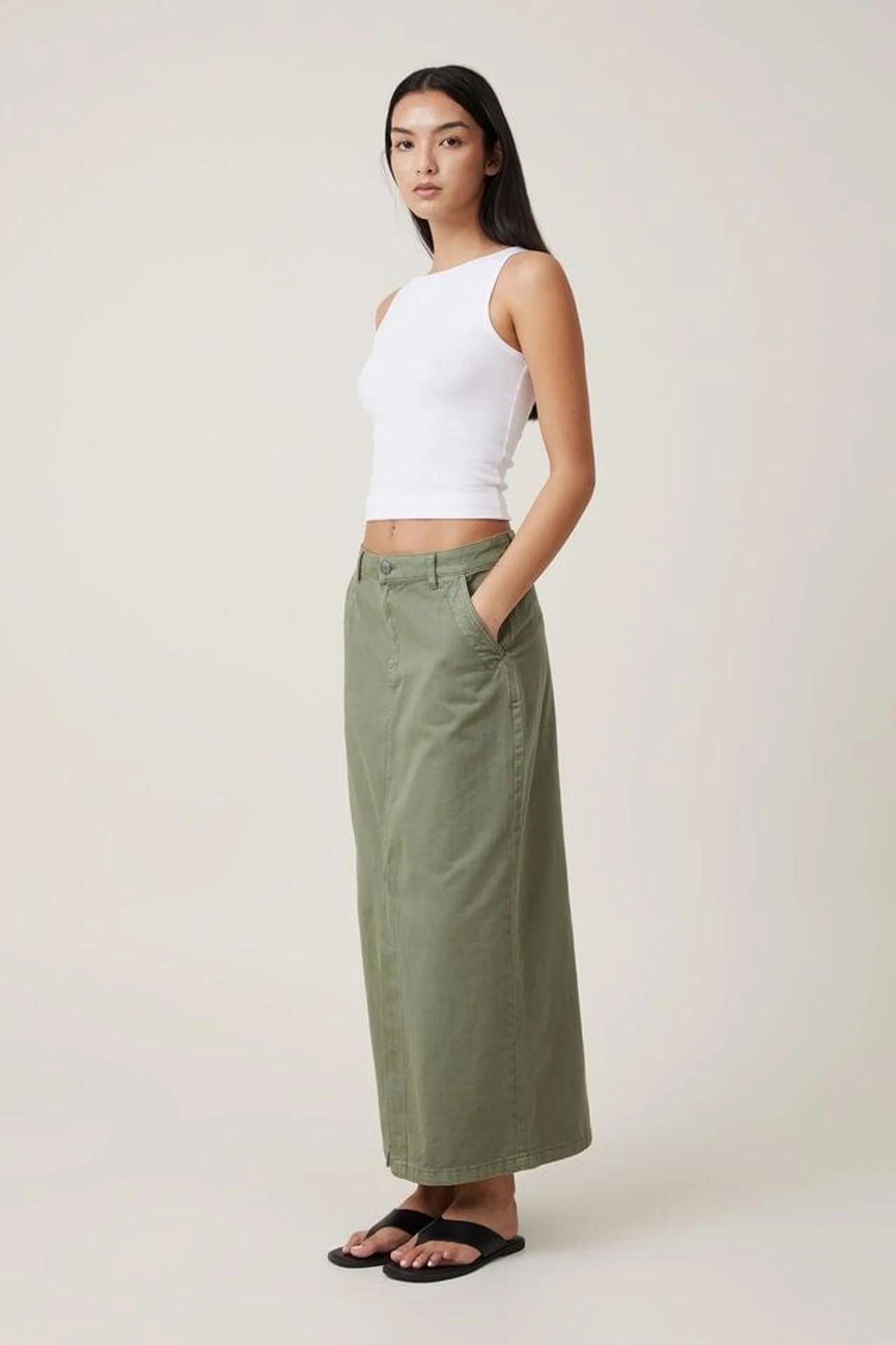 Ryder Utility Maxi Skirt