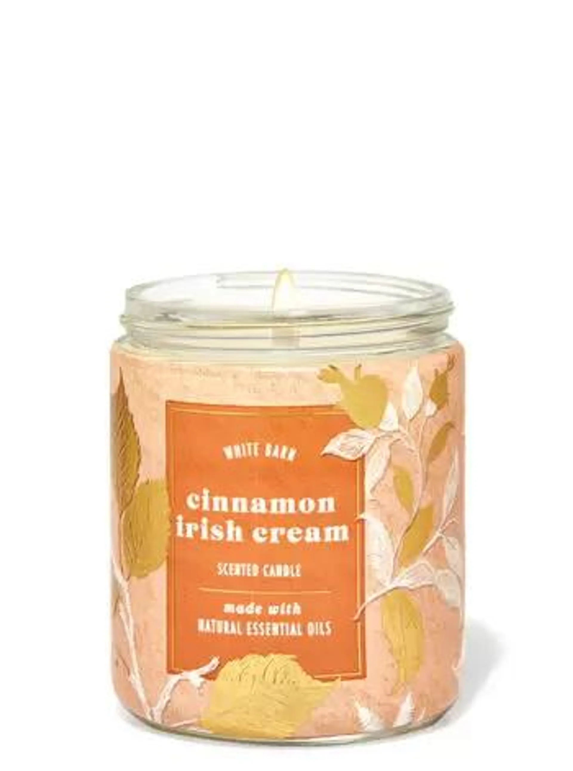 Cinnamon Irish Cream Single Wick Candle