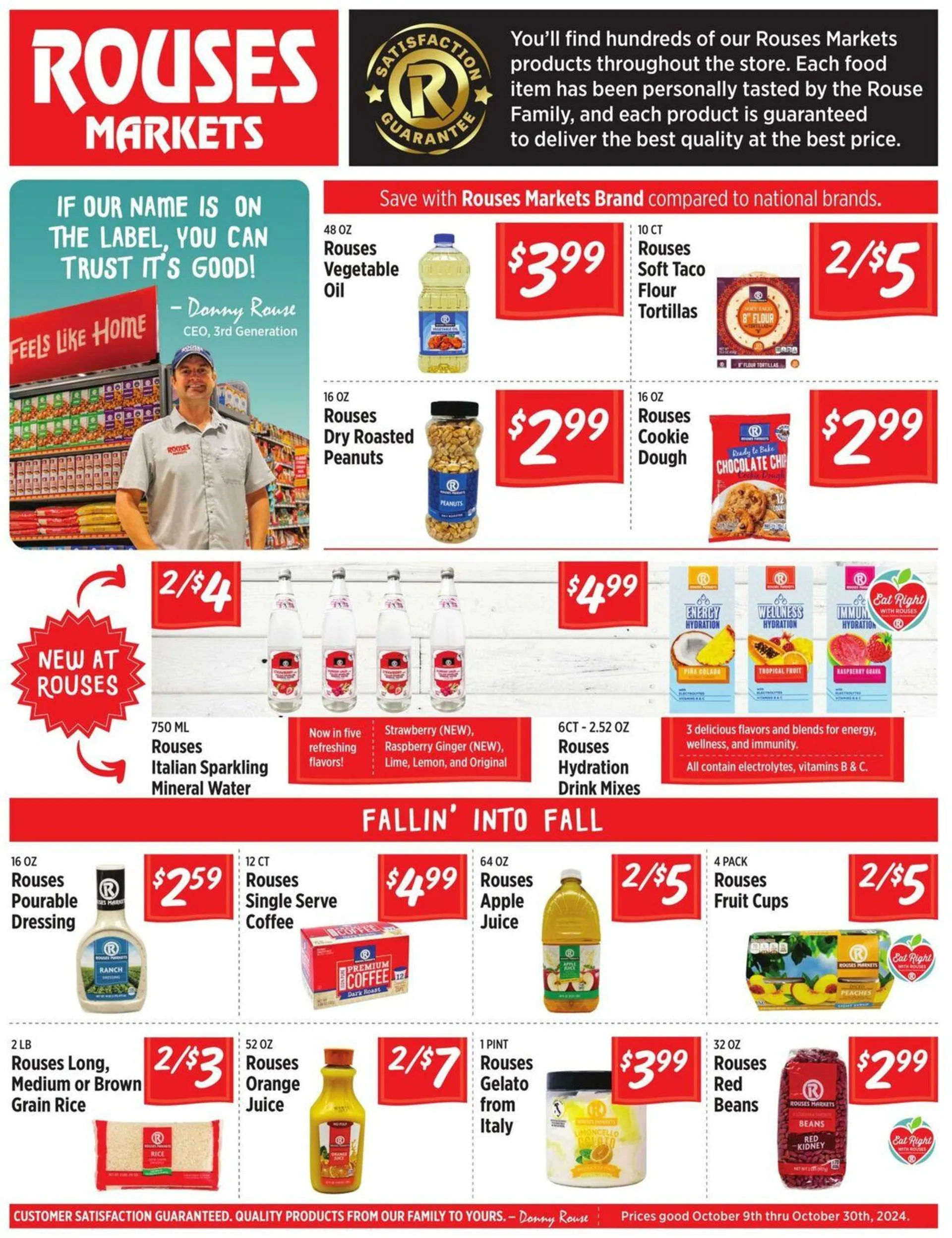 Weekly ad Rouses Current weekly ad from October 10 to October 30 2024 - Page 1