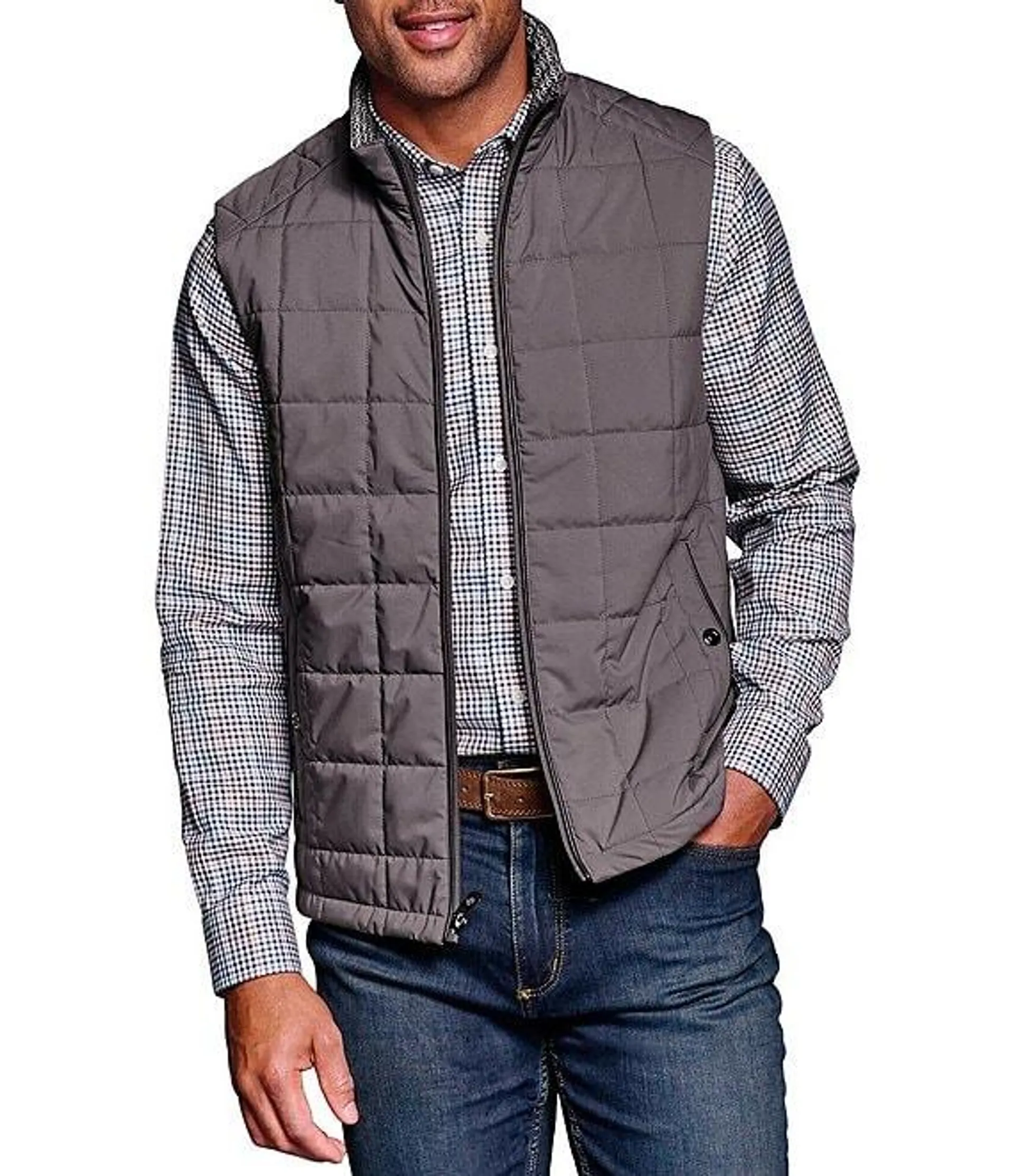 Box Quilted Vest