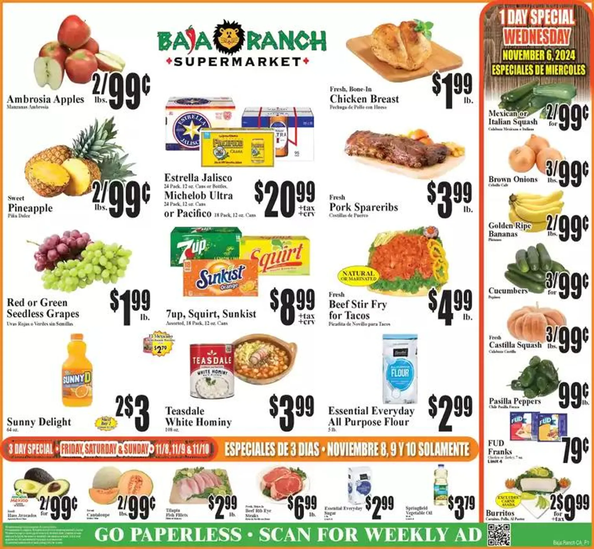 Baja Ranch weekly ad - 1