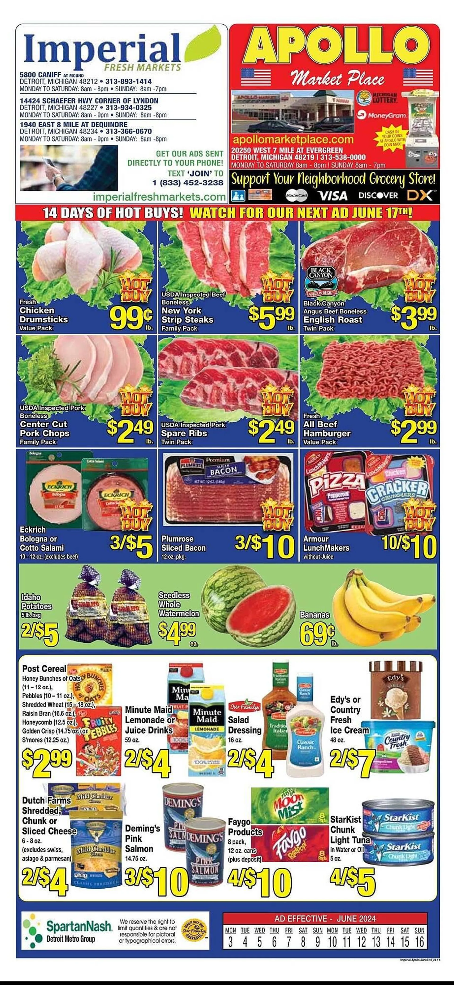 Imperial Fresh Markets Weekly Ad - 1